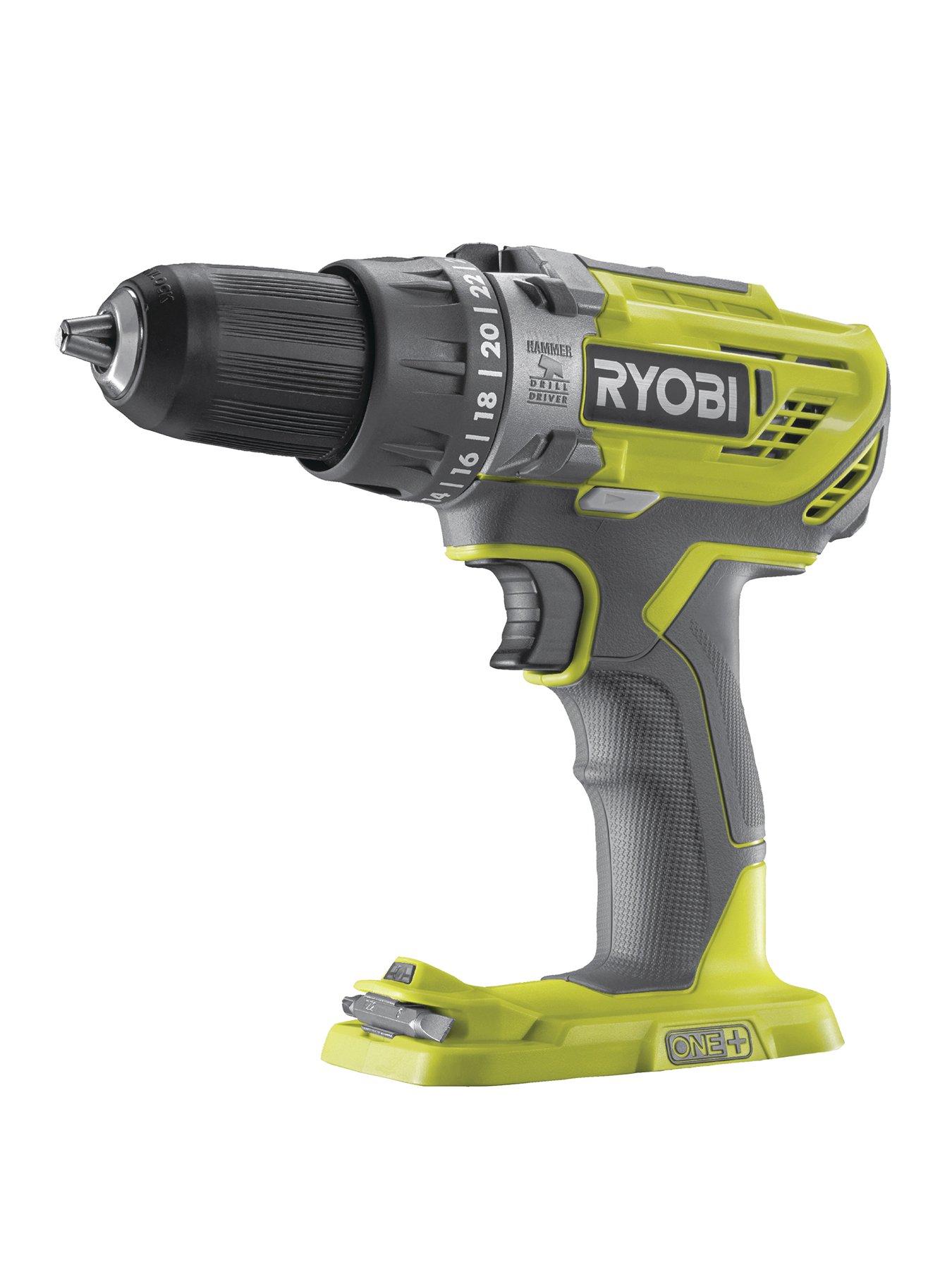 RYOBI R18PD3-0 18V ONE+ Cordless Combi Drill (Bare Tool) | very.co.uk