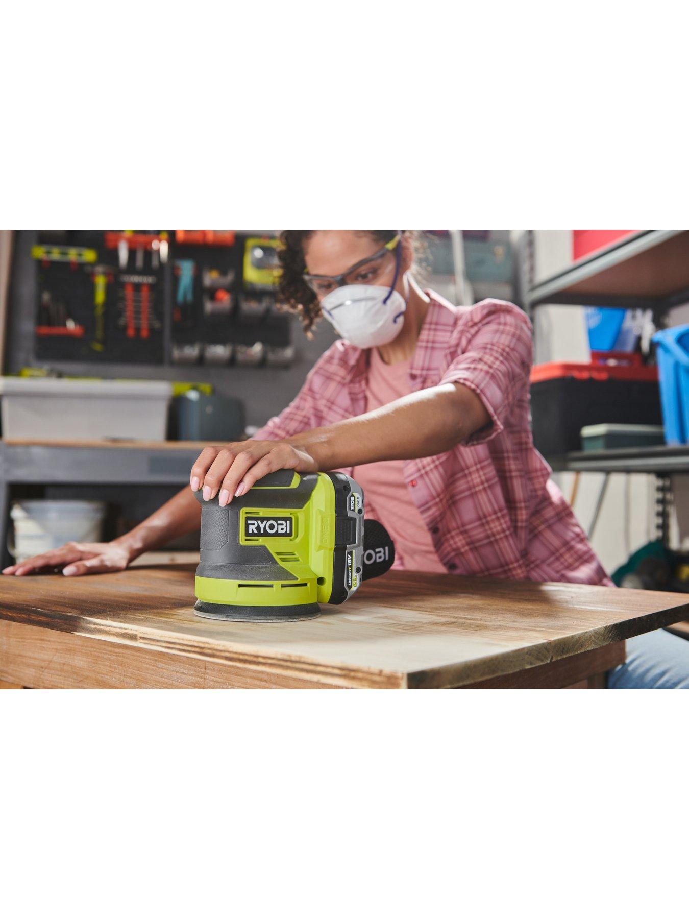 Image 2 of 5 of RYOBI RROS18-0 18V ONE+ Cordless Random Orbit Sander (Bare Tool)