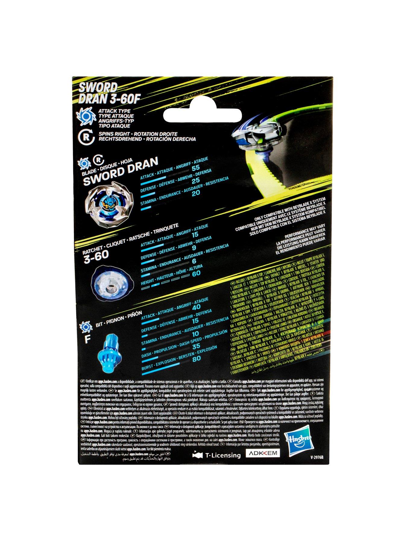 Image 5 of 5 of Beyblade Beyblades Sworn Dran Attack