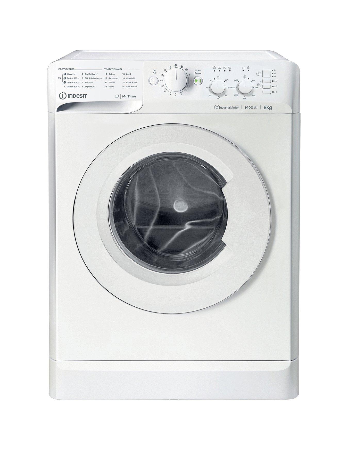 undefined Water Balance+ MTWC81495WUK 8kg Load, 1400 Spin Washing Machine - White