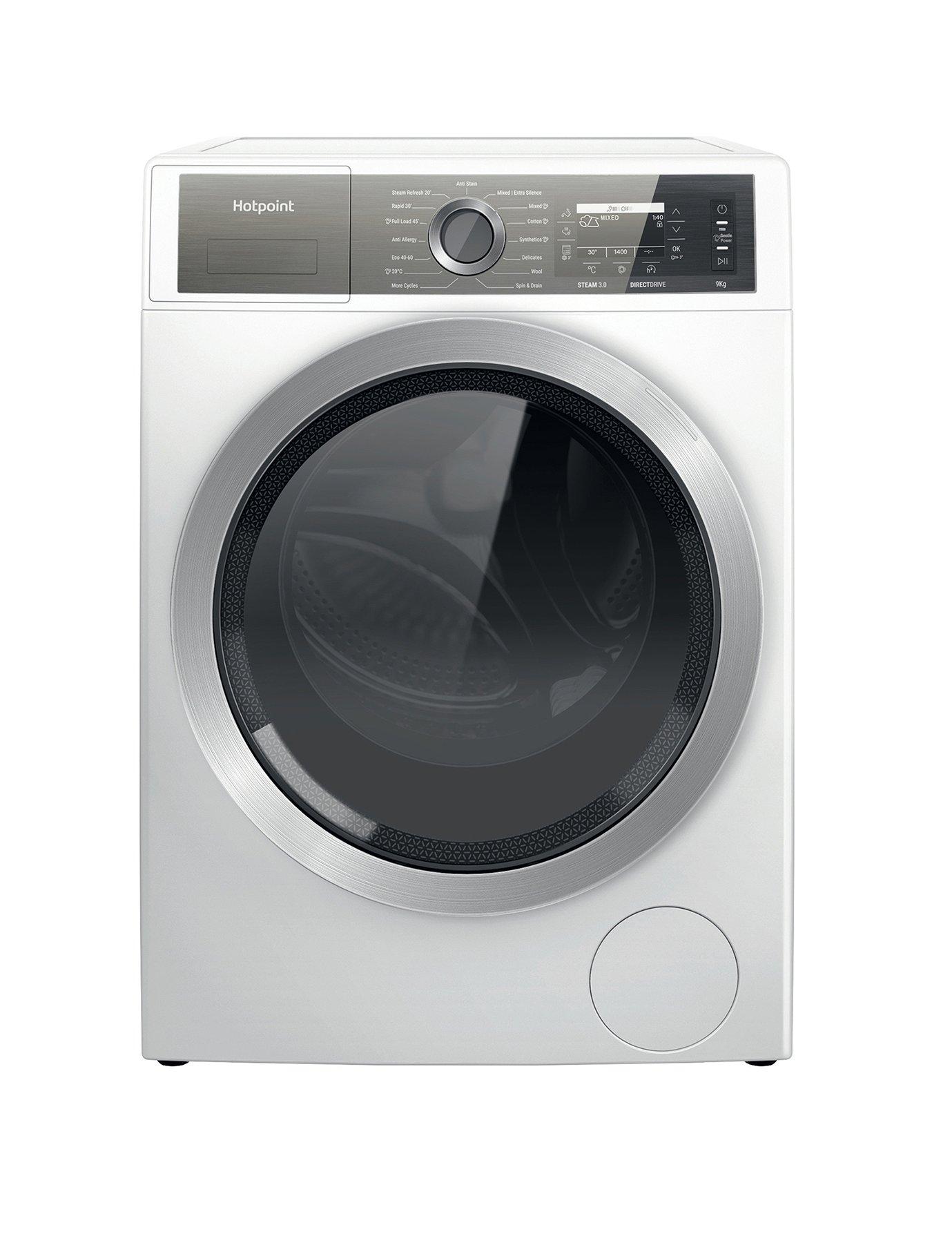 Hotpoint GentlePower H799GPOWERUK 9kg Load, 1400 Spin Washing Machine - White - A-30% Rated