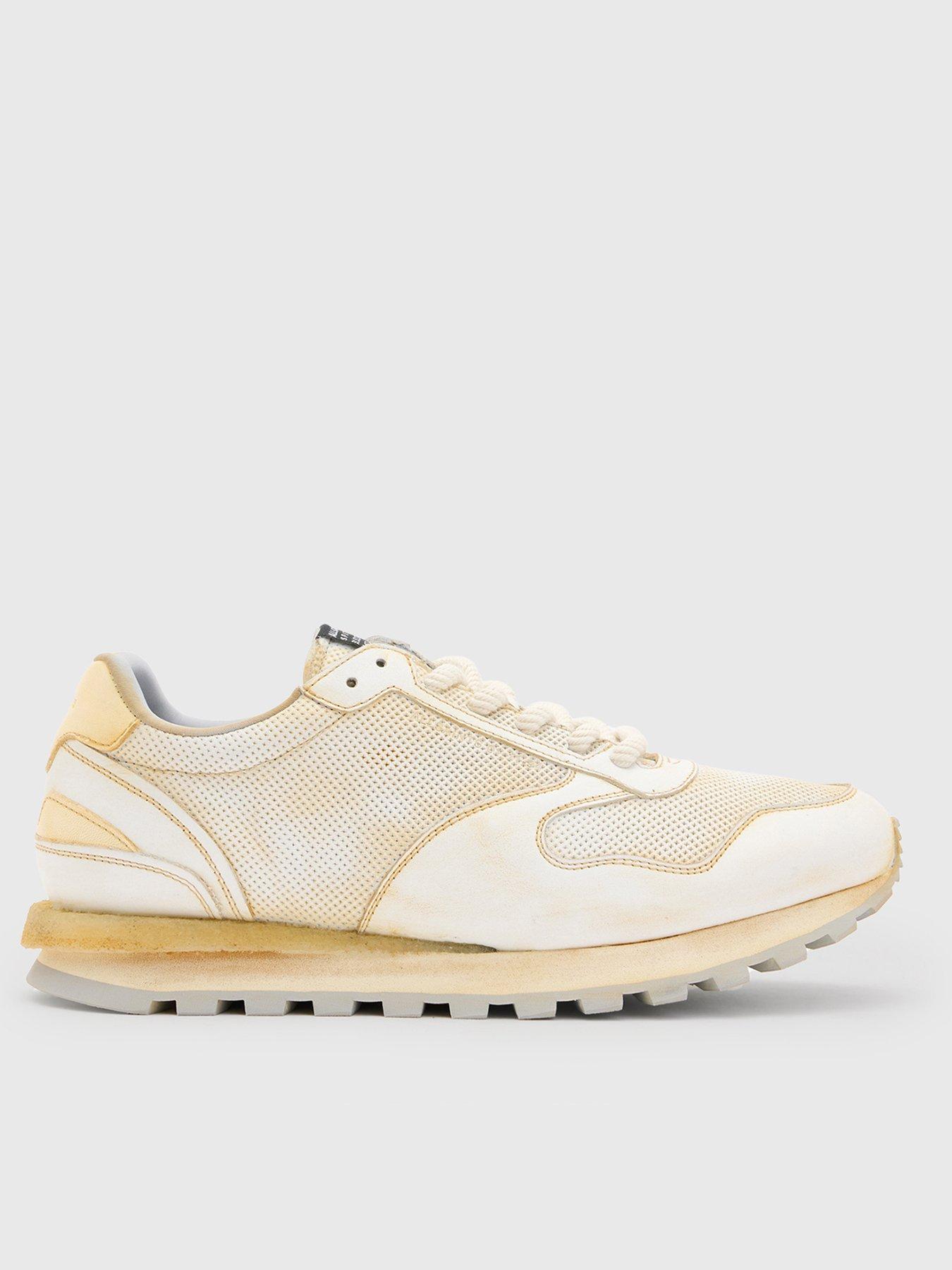 undefined Rimini Leather Runner - Off White