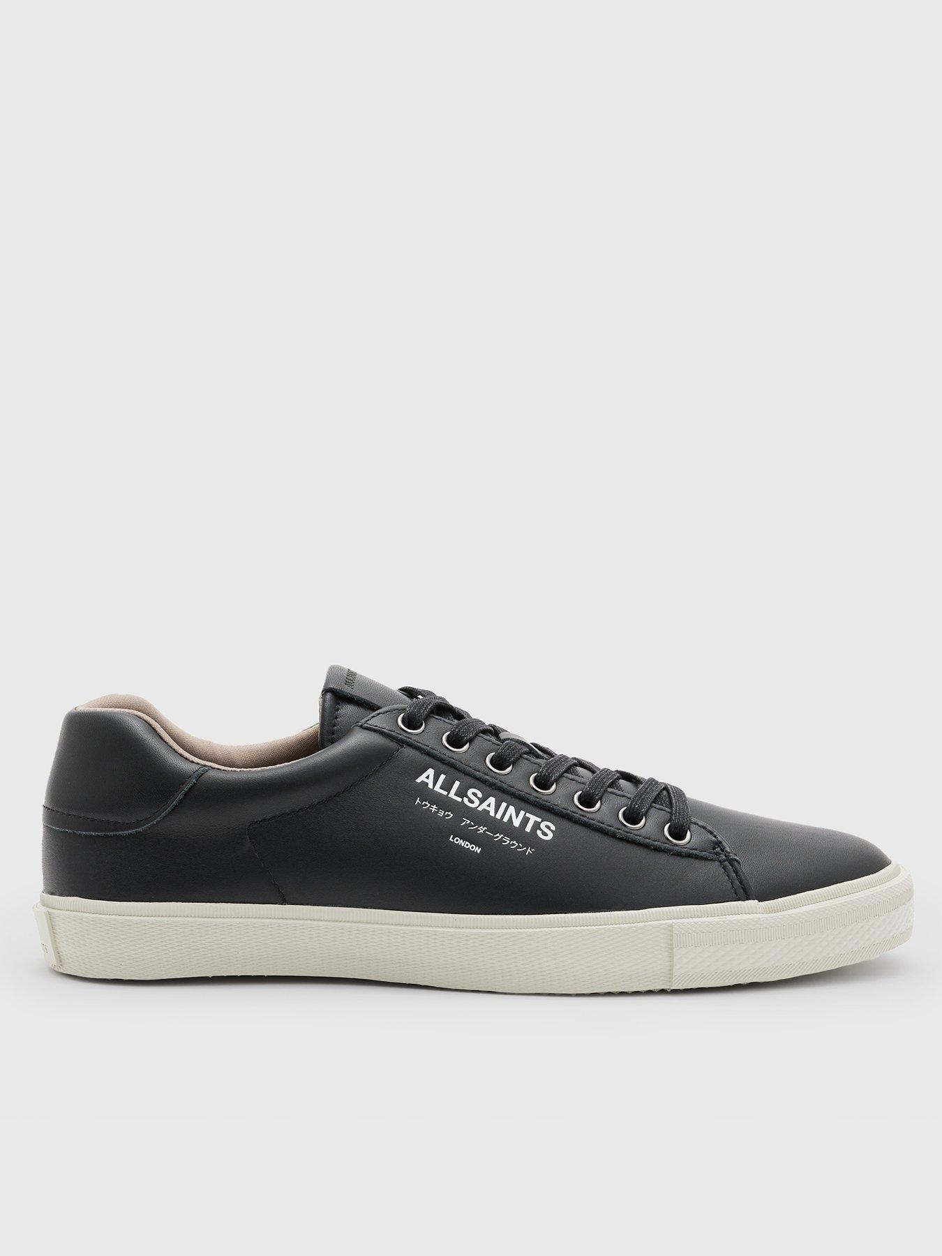undefined Underground Leather Sneaker - Black