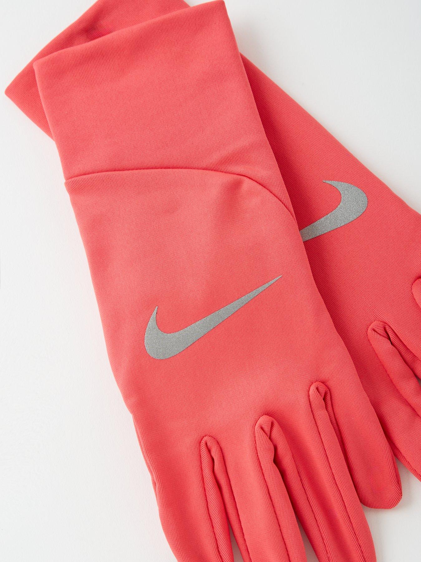 Image 2 of 4 of Nike Womens Running Pacer Lightweight Gloves - Pink