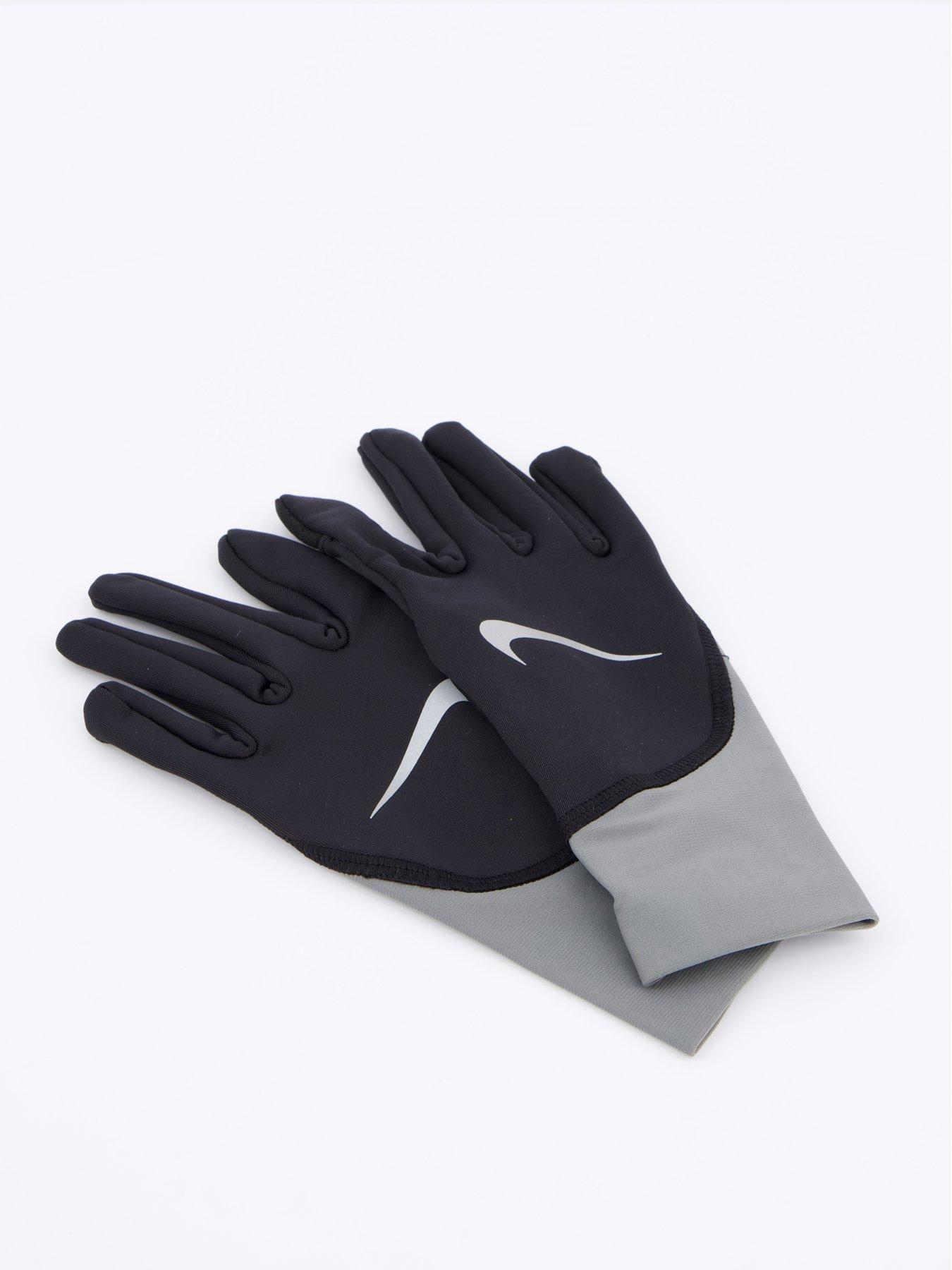 Image 3 of 4 of Nike Womens Running Pacer Midweight Gloves - Black