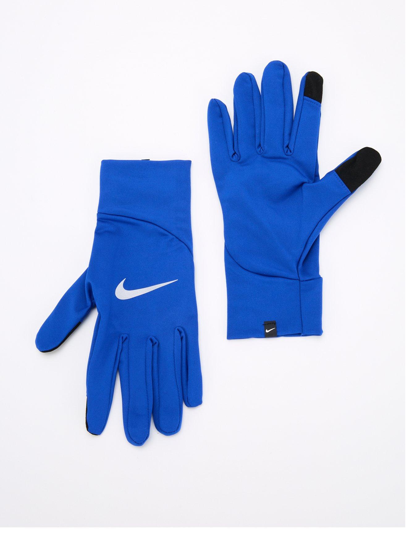 Nike Mens Running Pacer Lightweight Gloves Blue Very