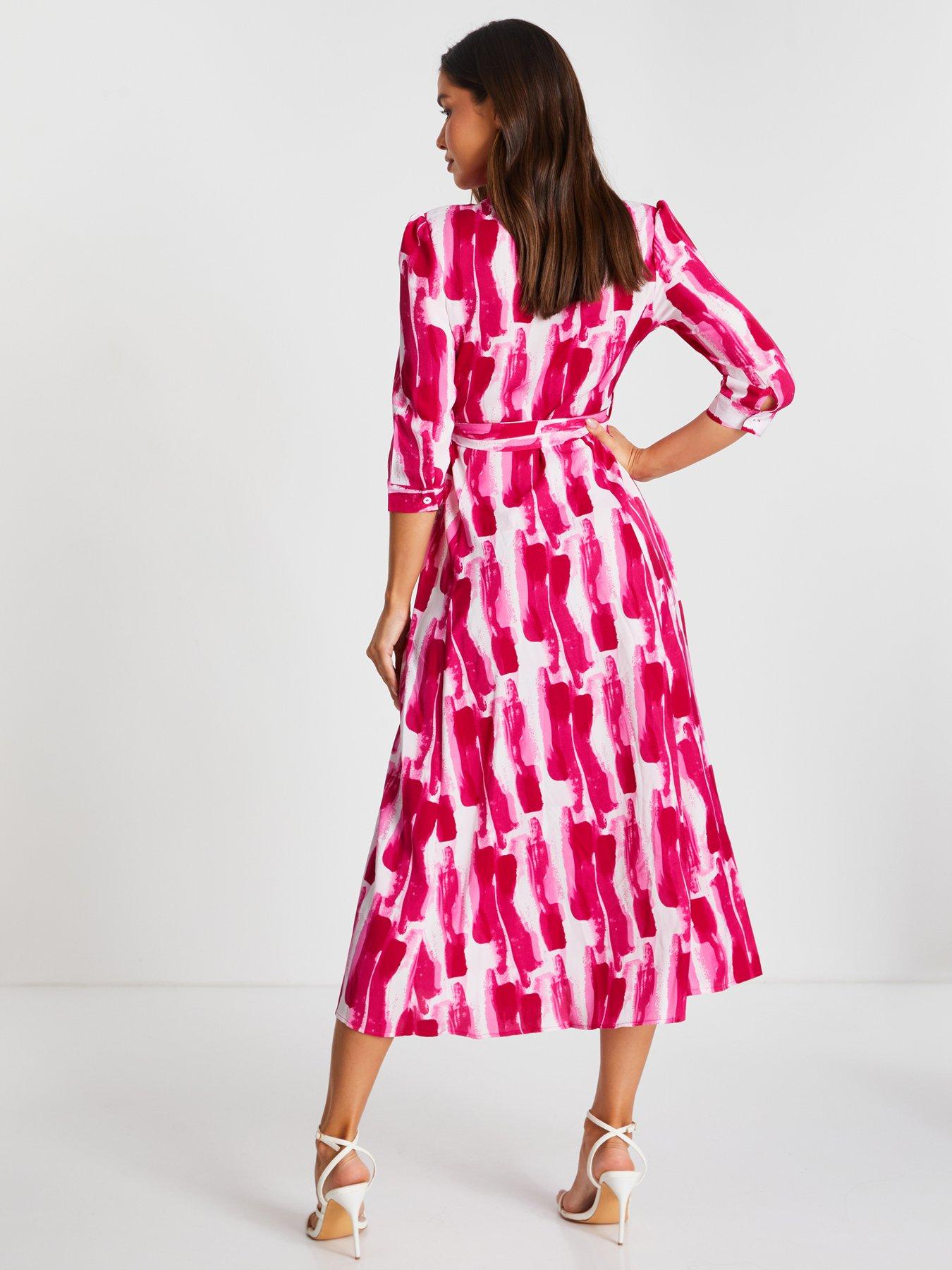 Brush Stroke Shirt Dress main image 0