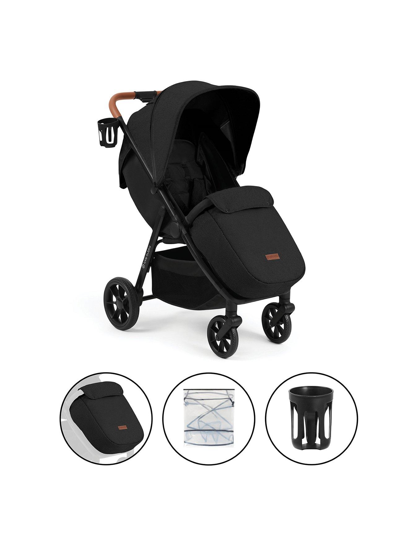 Ickle Bubba Stomp Stride Max Stroller - Midnight