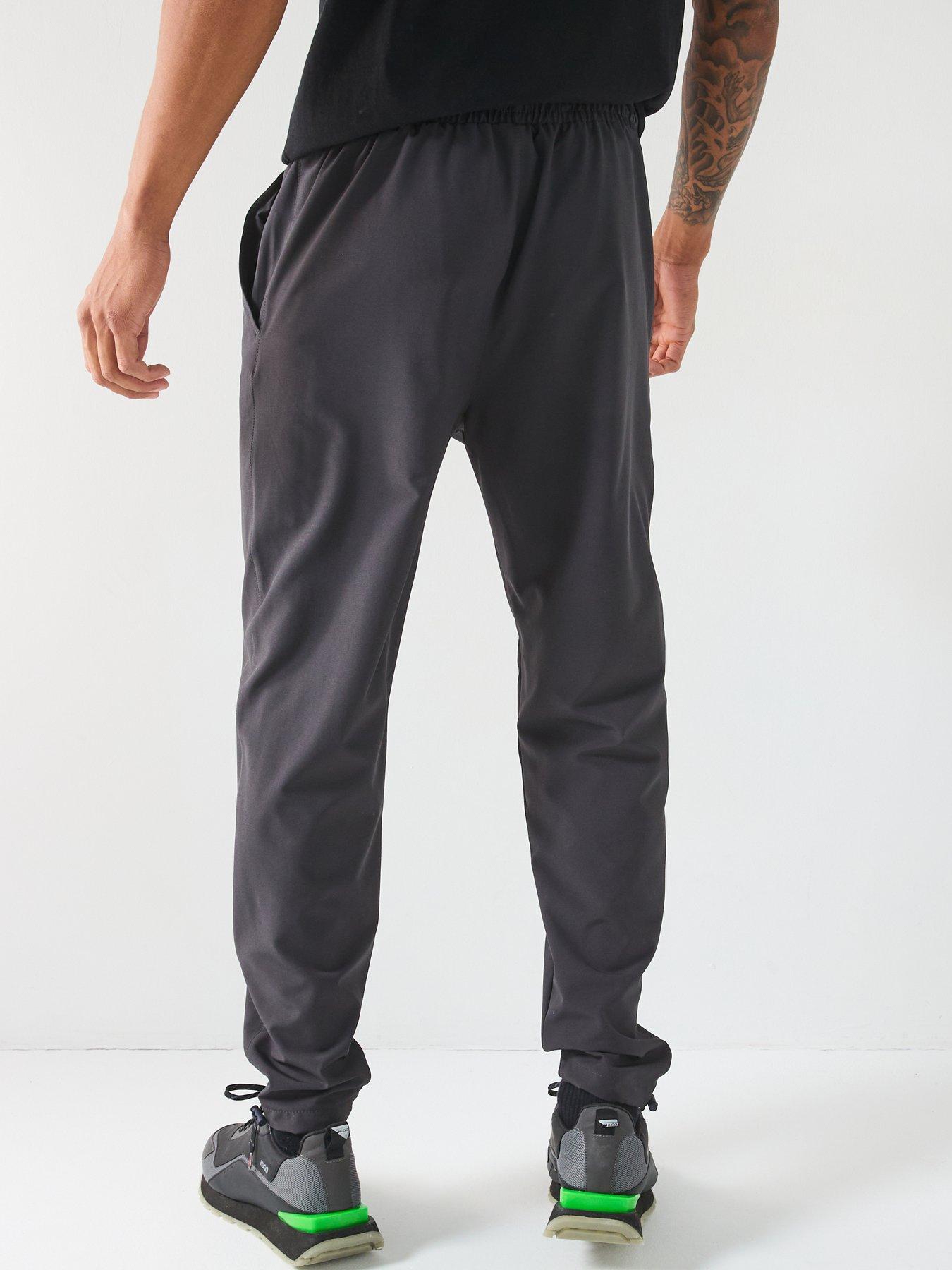 Image 2 of 5 of Gym King Mens Fundamental Woven Jogger - Dark Pewter
