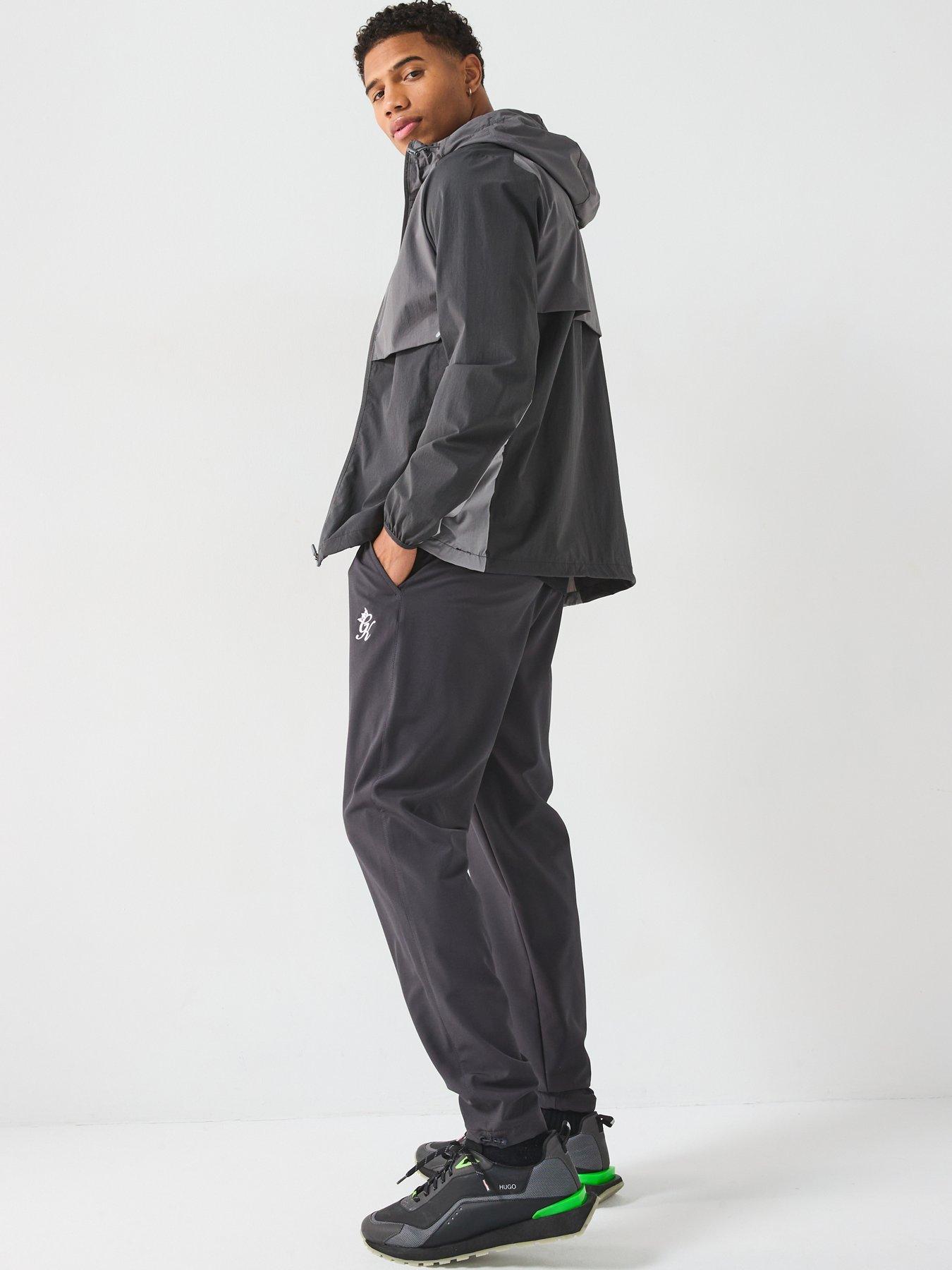 Image 3 of 5 of Gym King Mens Fundamental Woven Jogger - Dark Pewter