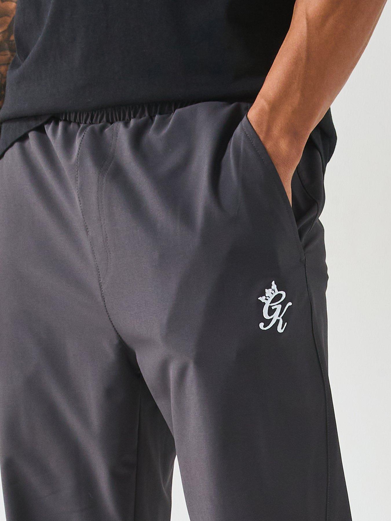 Image 4 of 5 of Gym King Mens Fundamental Woven Jogger - Dark Pewter
