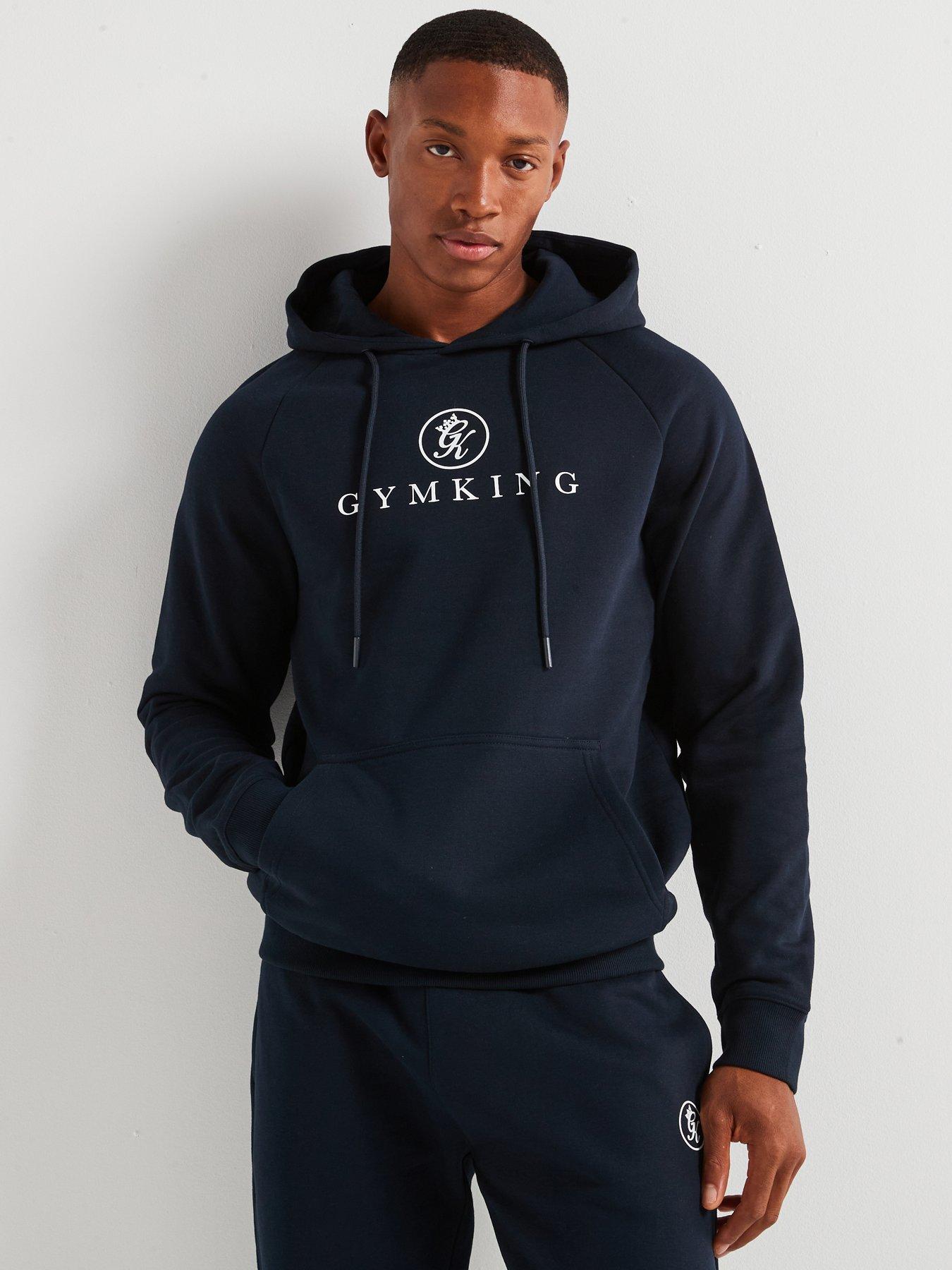 undefined Men's Pro Logo Fleece Hoodie - Blue