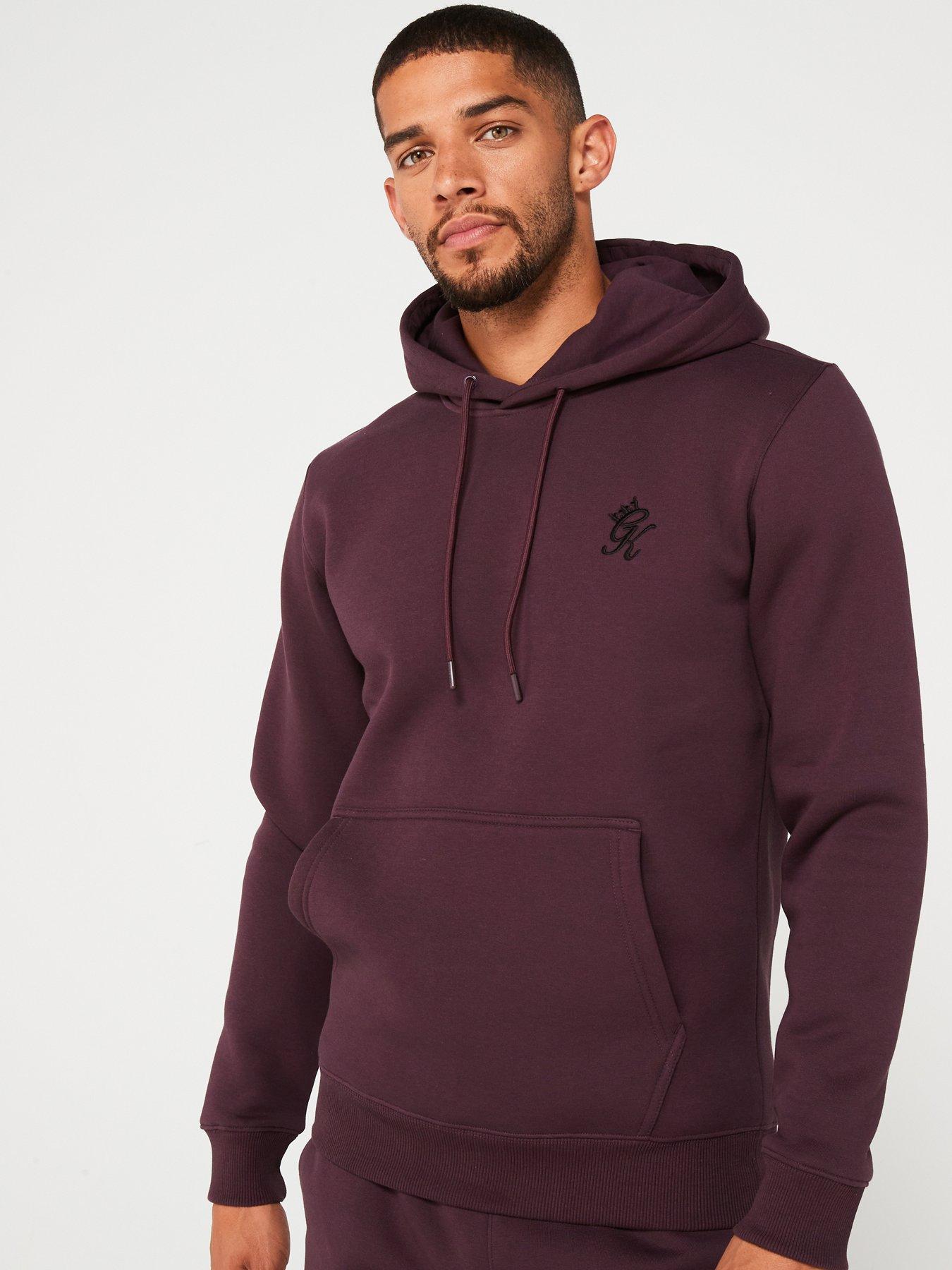 Hoodies Sweatshirts Purple XXL Men Very