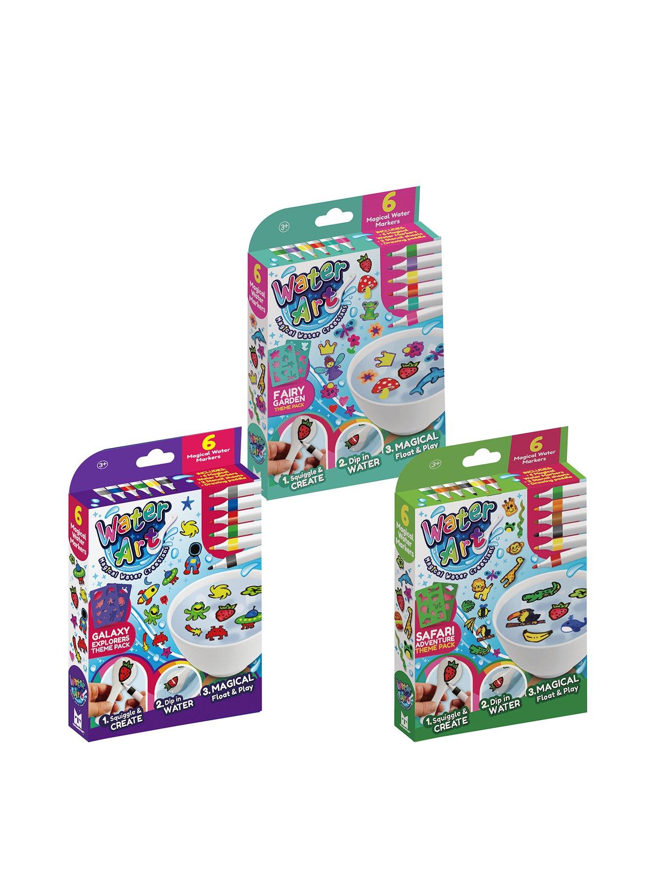 Water Art Fairy, Safari & Galaxy 3 Pack