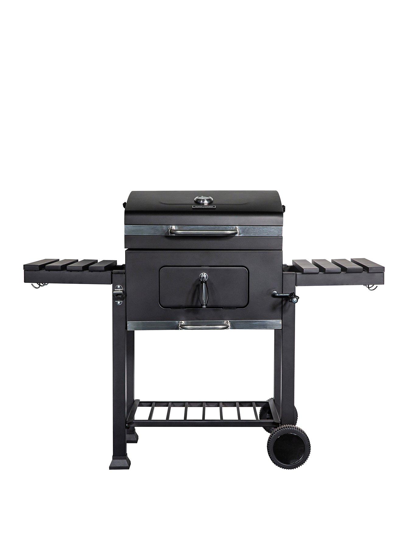 Product photograph of George Foreman Gfcbbqxl Extra Large Charcoal Bbq In Black from very.co.uk