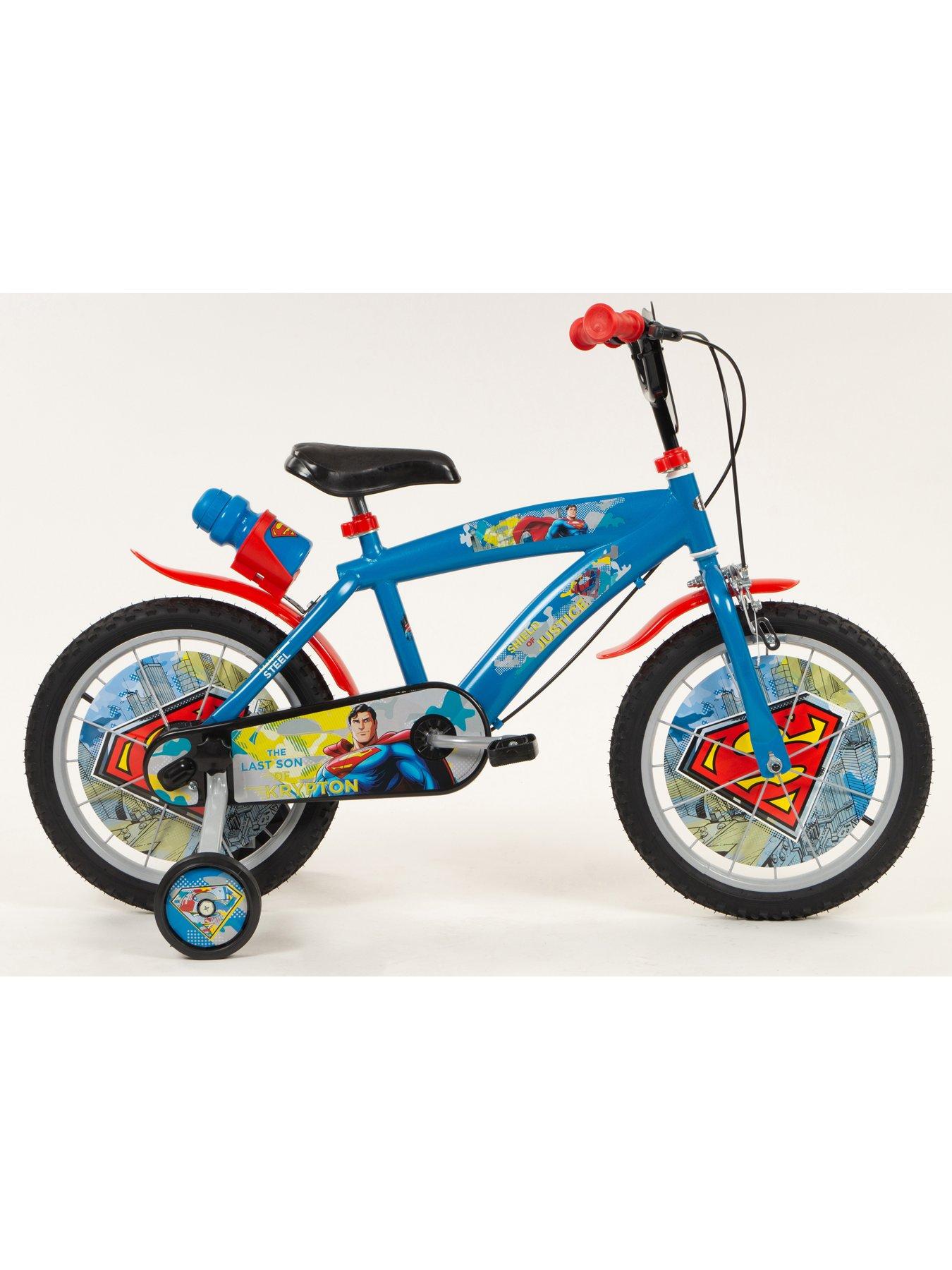 Image 2 of 7 of Superman 16" Bicycle - Blue