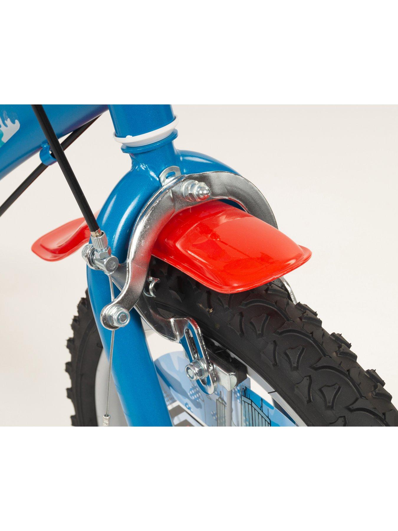 Image 6 of 7 of Superman 16" Bicycle - Blue
