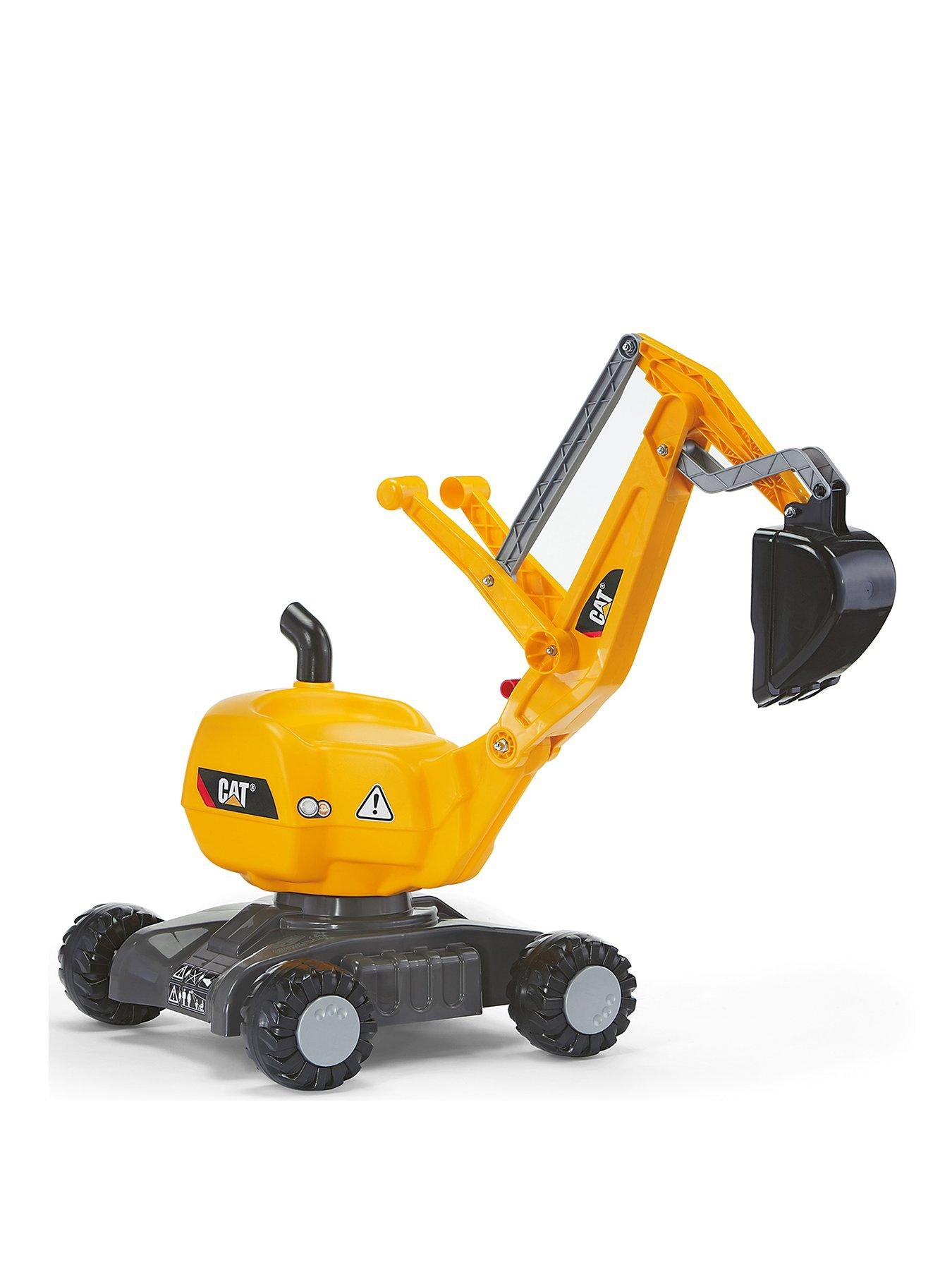 Image 1 of 4 of Rolly Toys Caterpillar Mobile 360 Degree Excavator