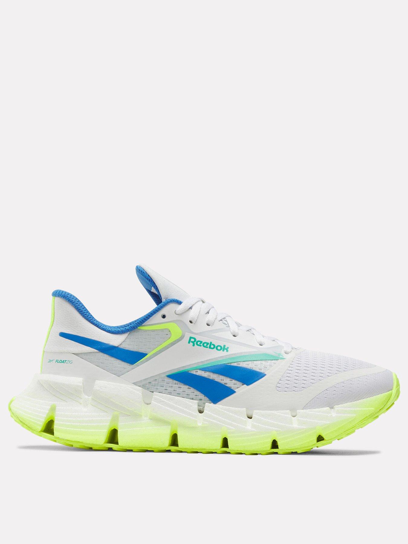 Reebok Mens Running Floatzig 1 Trainers White Very