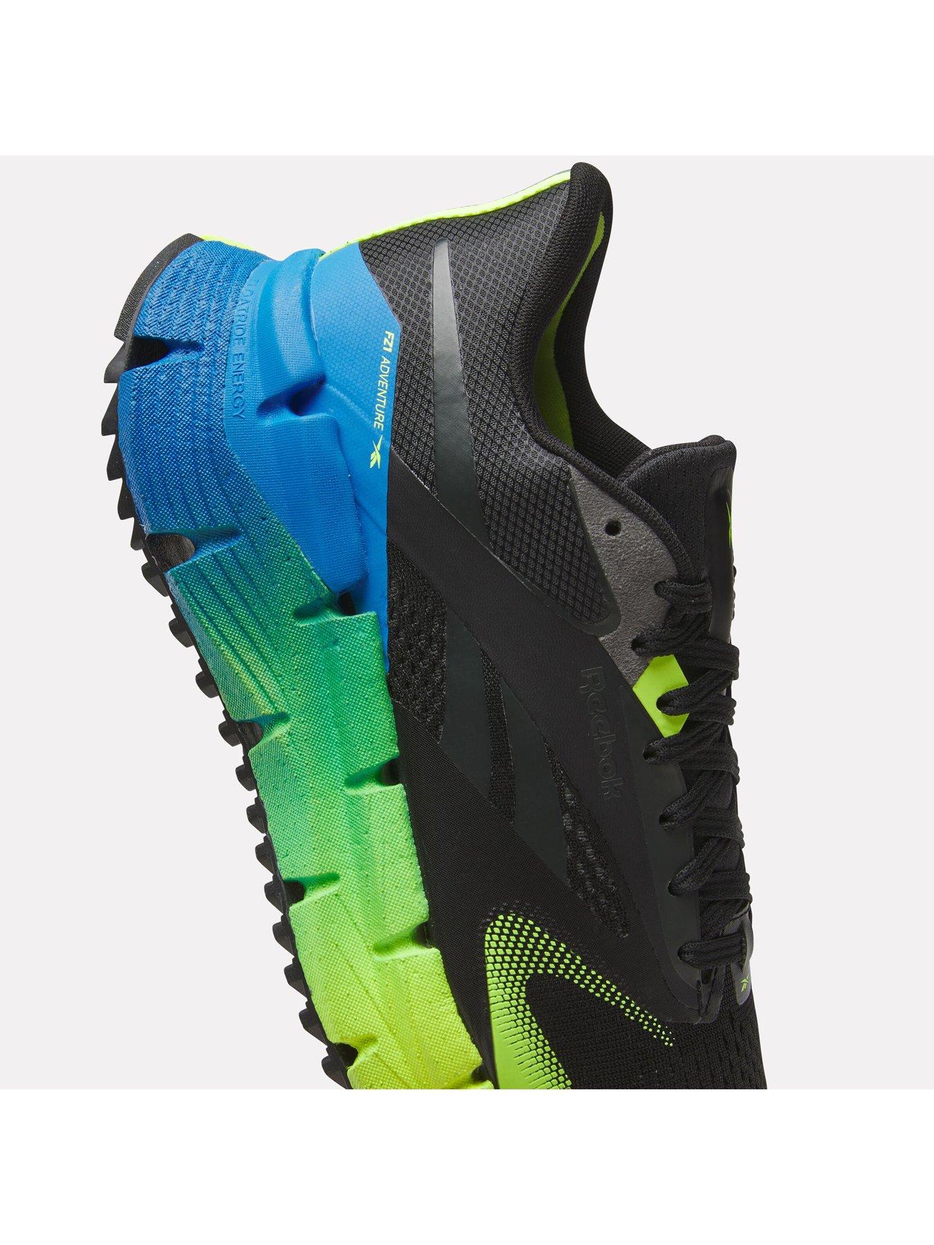 Image 6 of 7 of Reebok Men's Running Floatzig Adventure 1 Trainers - Black