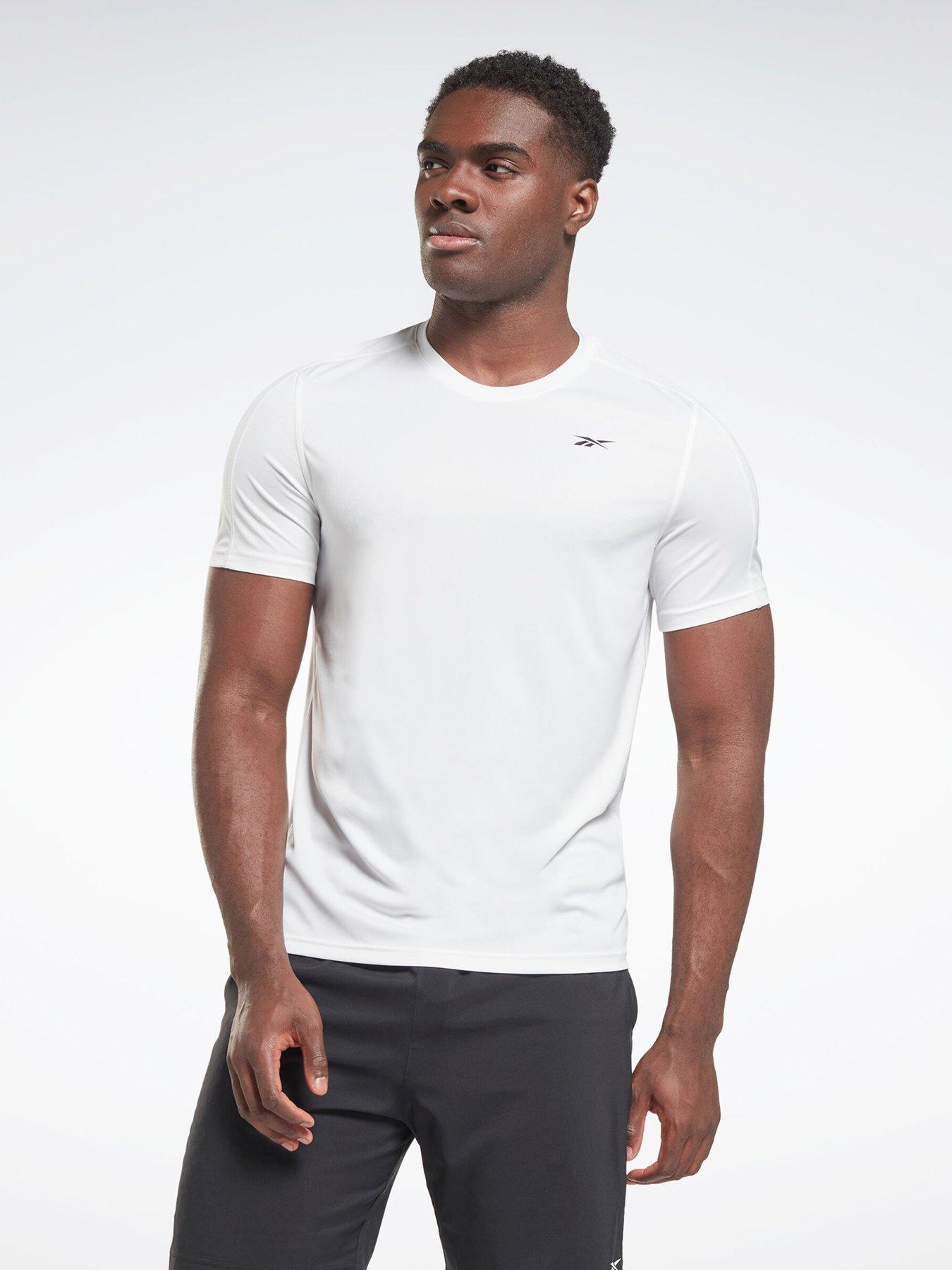 undefined Mens Training Tech T-Shirt - White