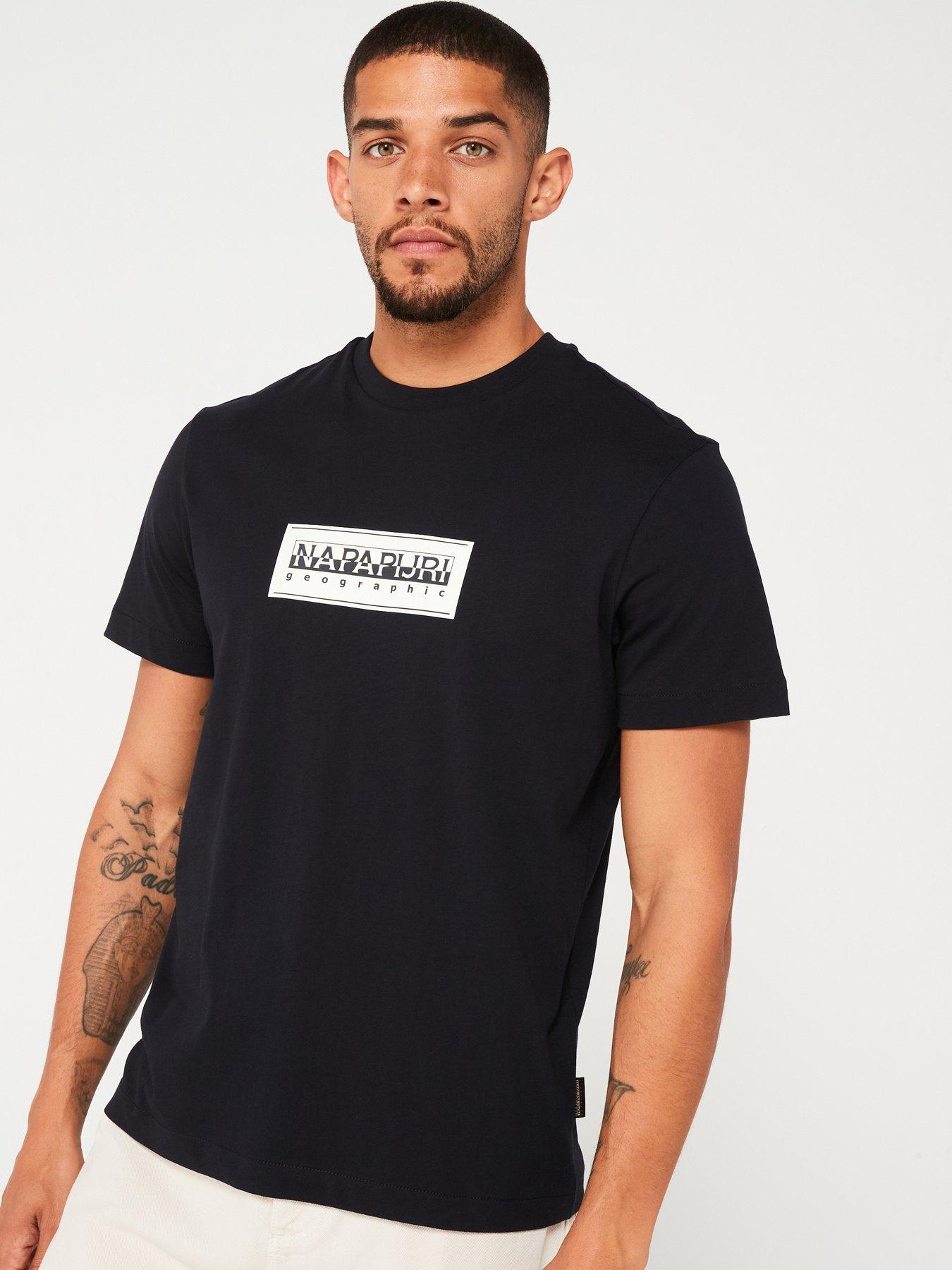 Napapijri Verde Cotton Men T-Shirt