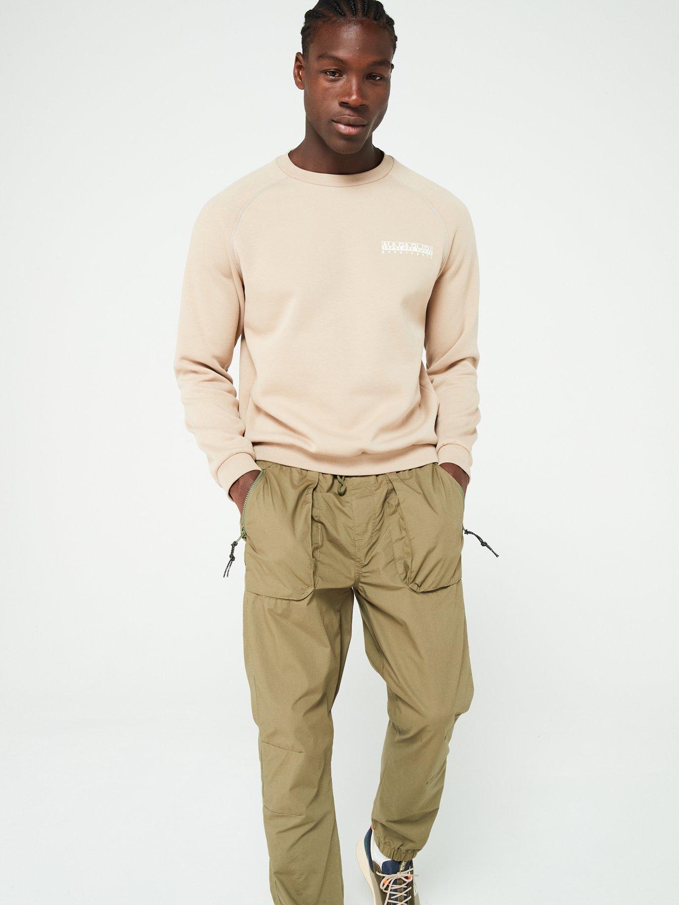 Beige graphic sweatshirt best sale