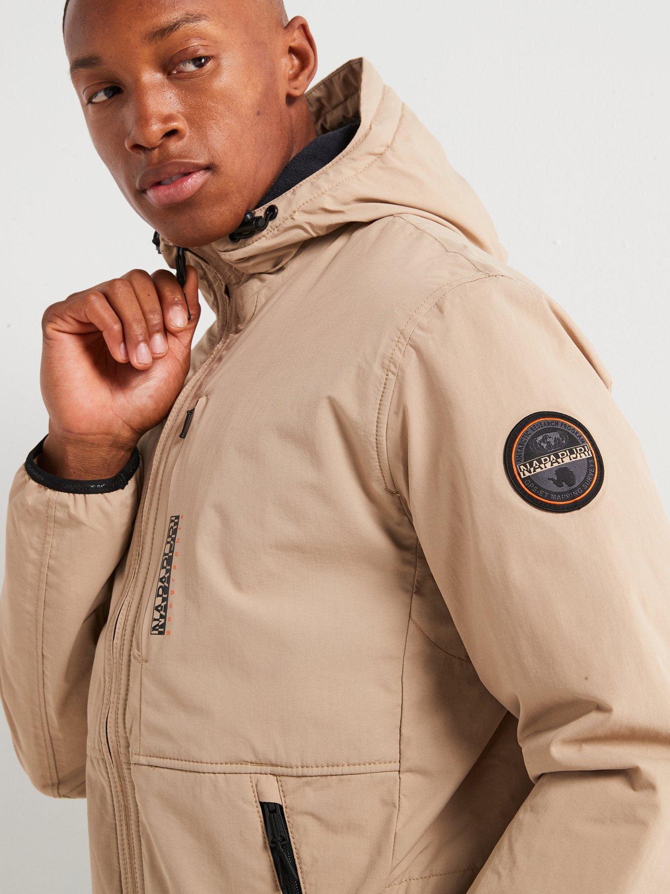 Image 4 of 5 of NAPAPIJRI Men's Tundra Winter Jacket - Beige