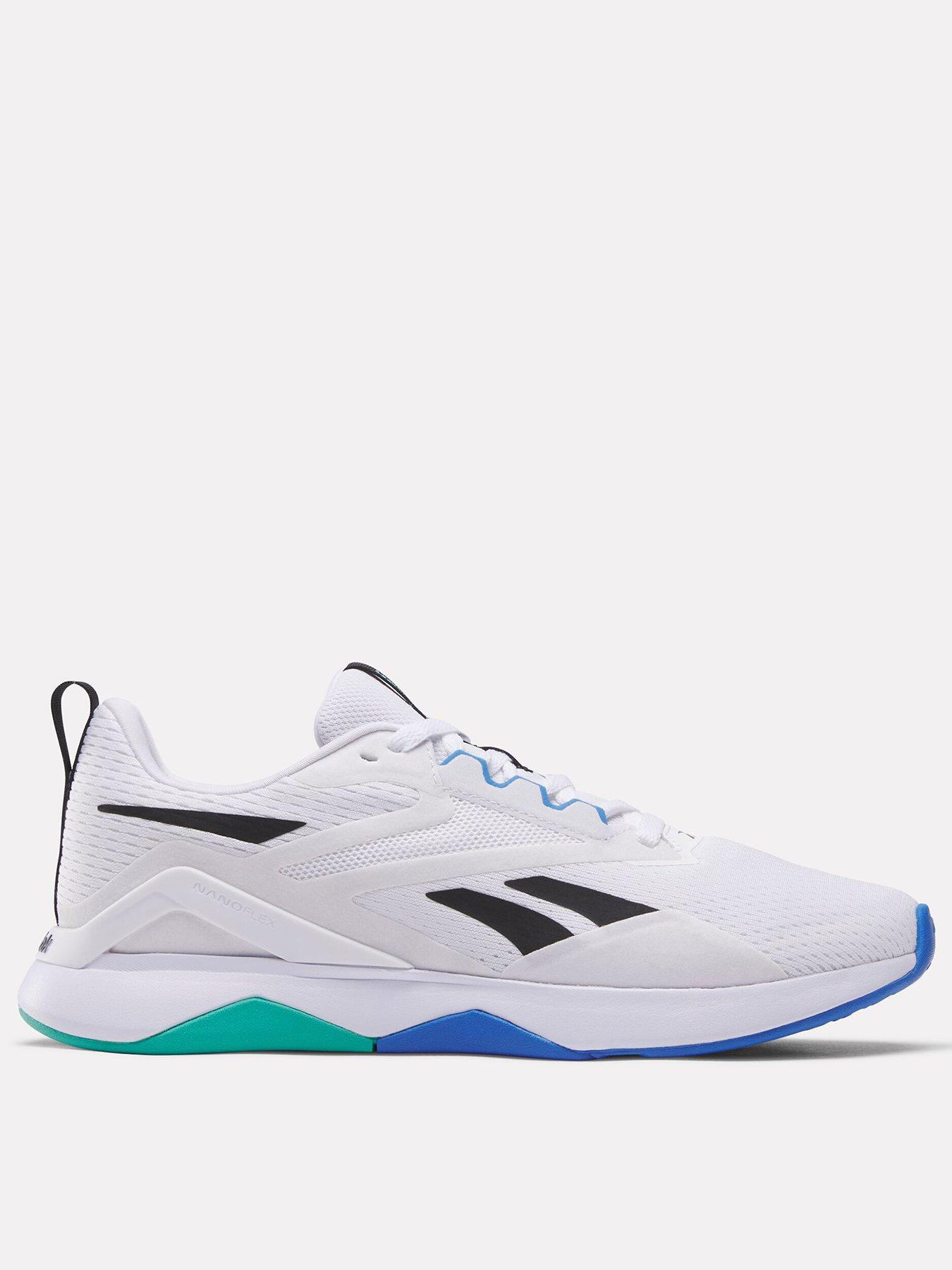 Reebok Mens Training Nanoflex 2 Trainers White Very