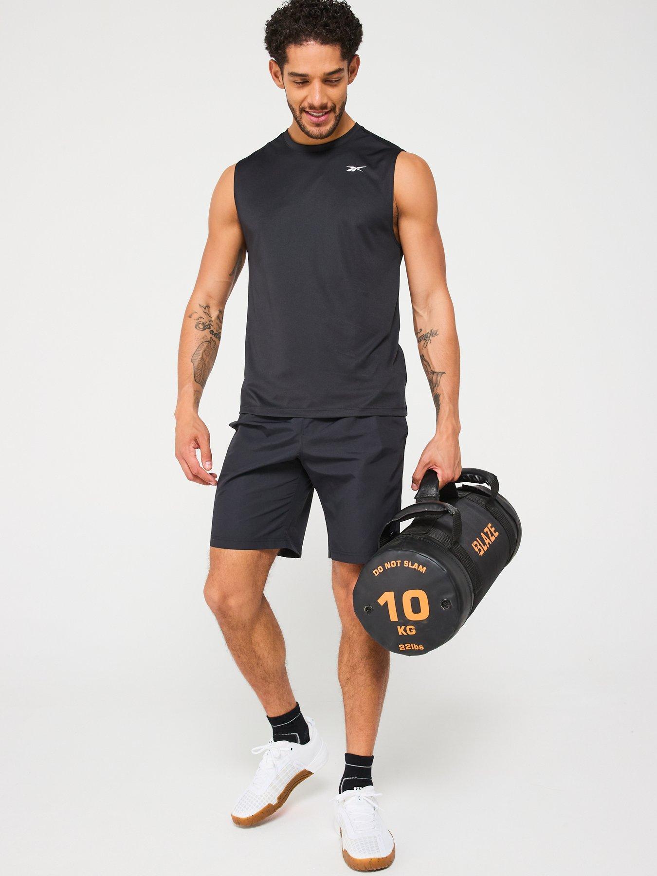 Image 4 of 4 of Reebok Mens Training Id Train Utility Shorts - Black