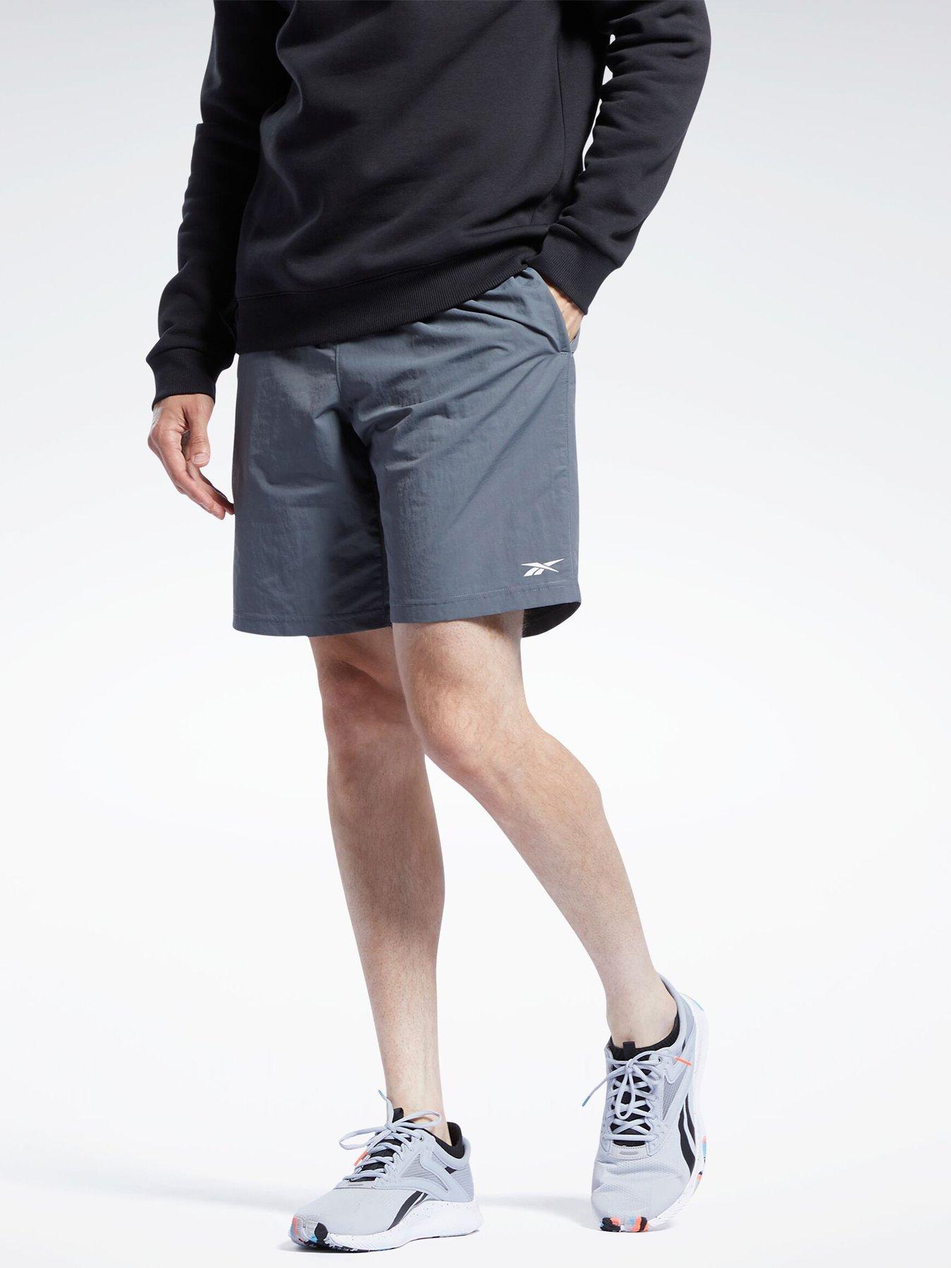 Reebok Mens Training ID Train Utility Shorts Grey Very