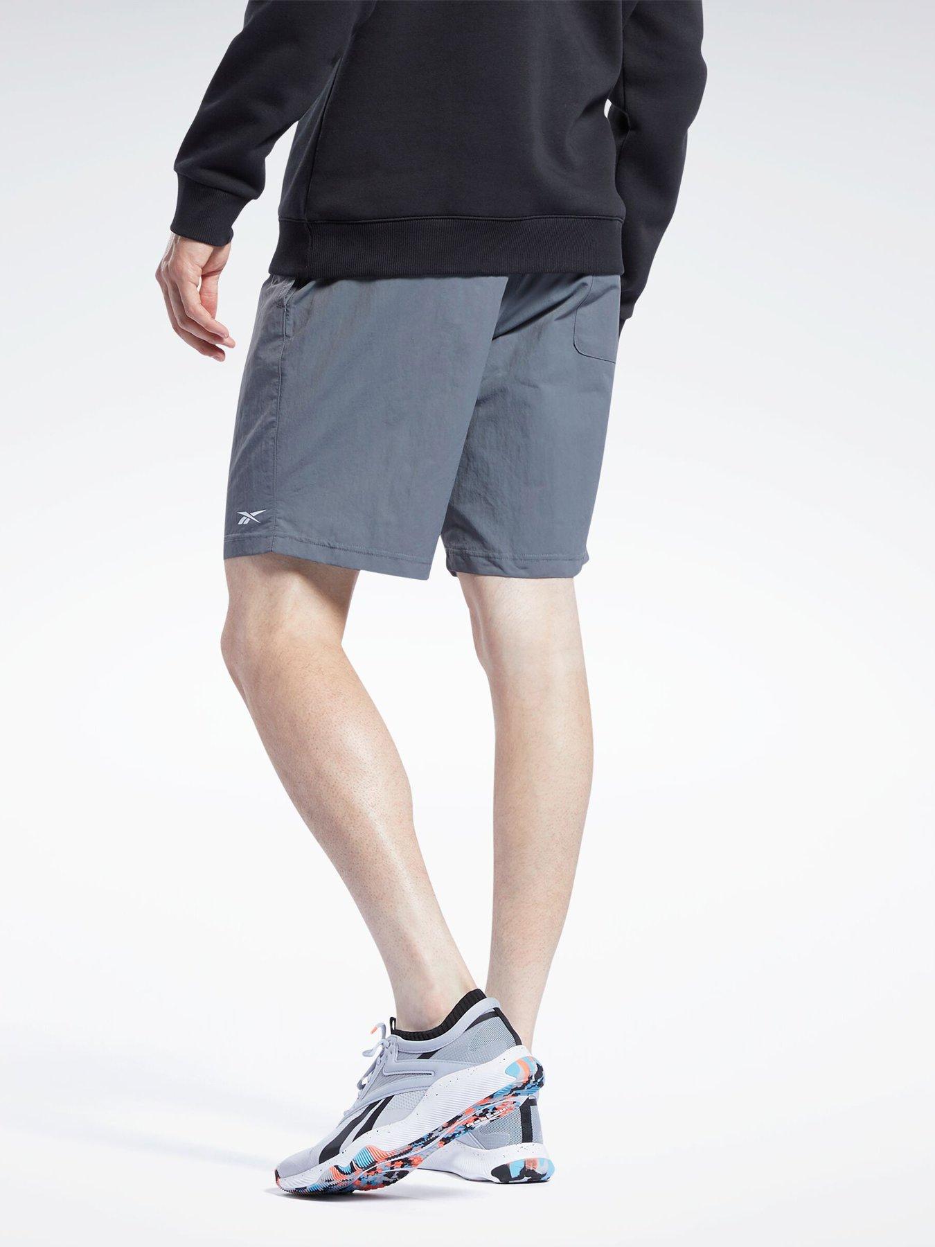 Reebok grey shorts deals