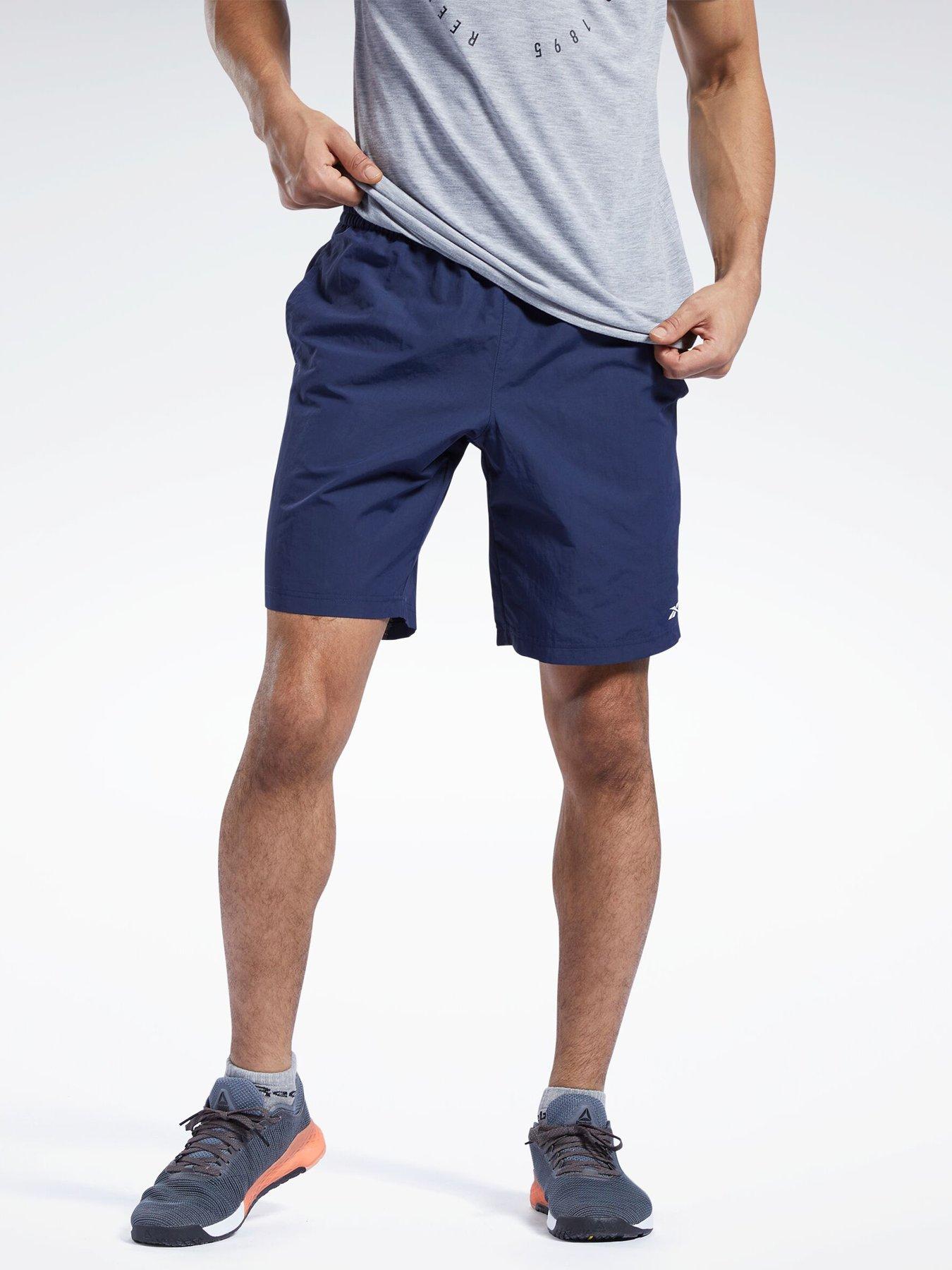 undefined Mens Training ID Train Utility Shorts - Navy