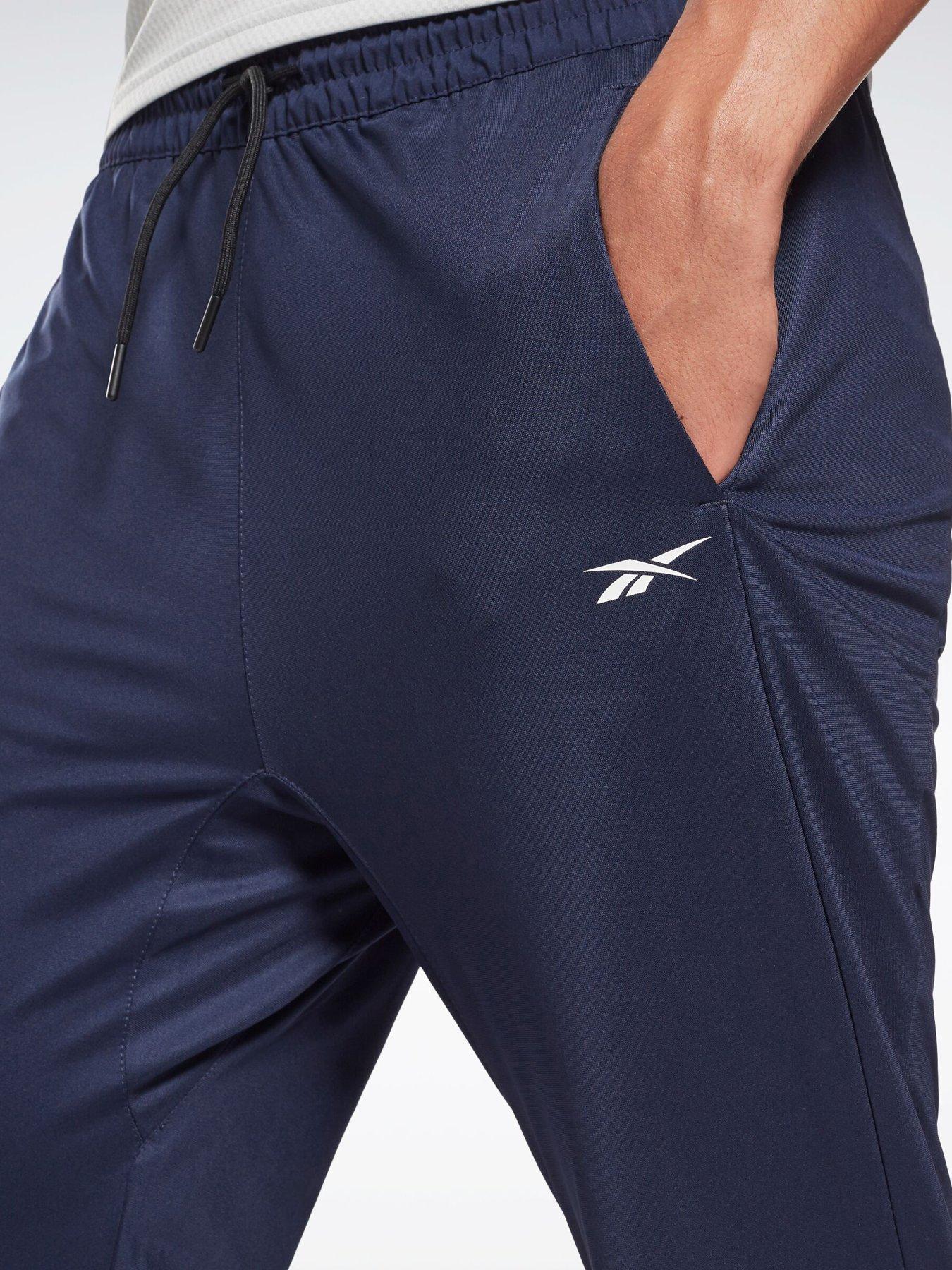 Image 5 of 6 of Reebok Mens Training ID Train Knit Pants - Navy
