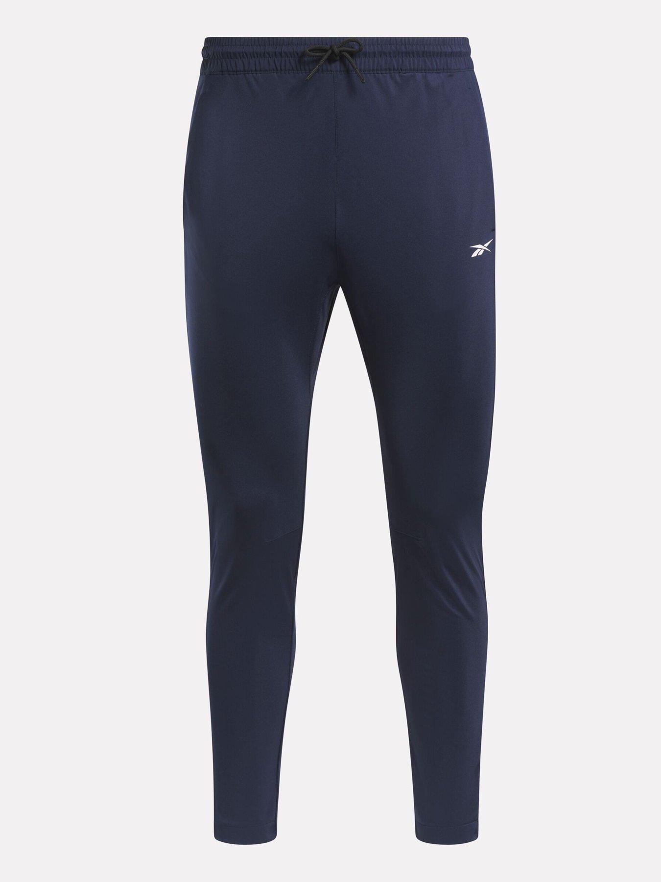 Image 6 of 6 of Reebok Mens Training ID Train Knit Pants - Navy