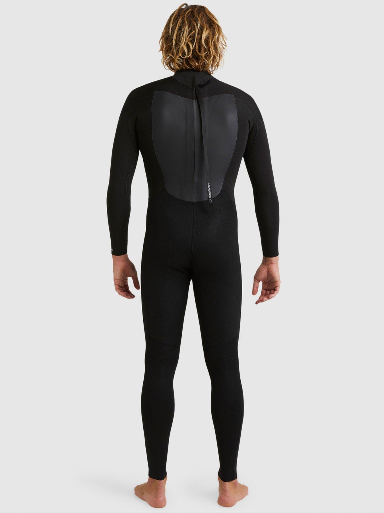 Image 2 of 6 of Quiksilver Mens Prologue 4/3 Back Zip Long Sleeve Wetsuit - Black