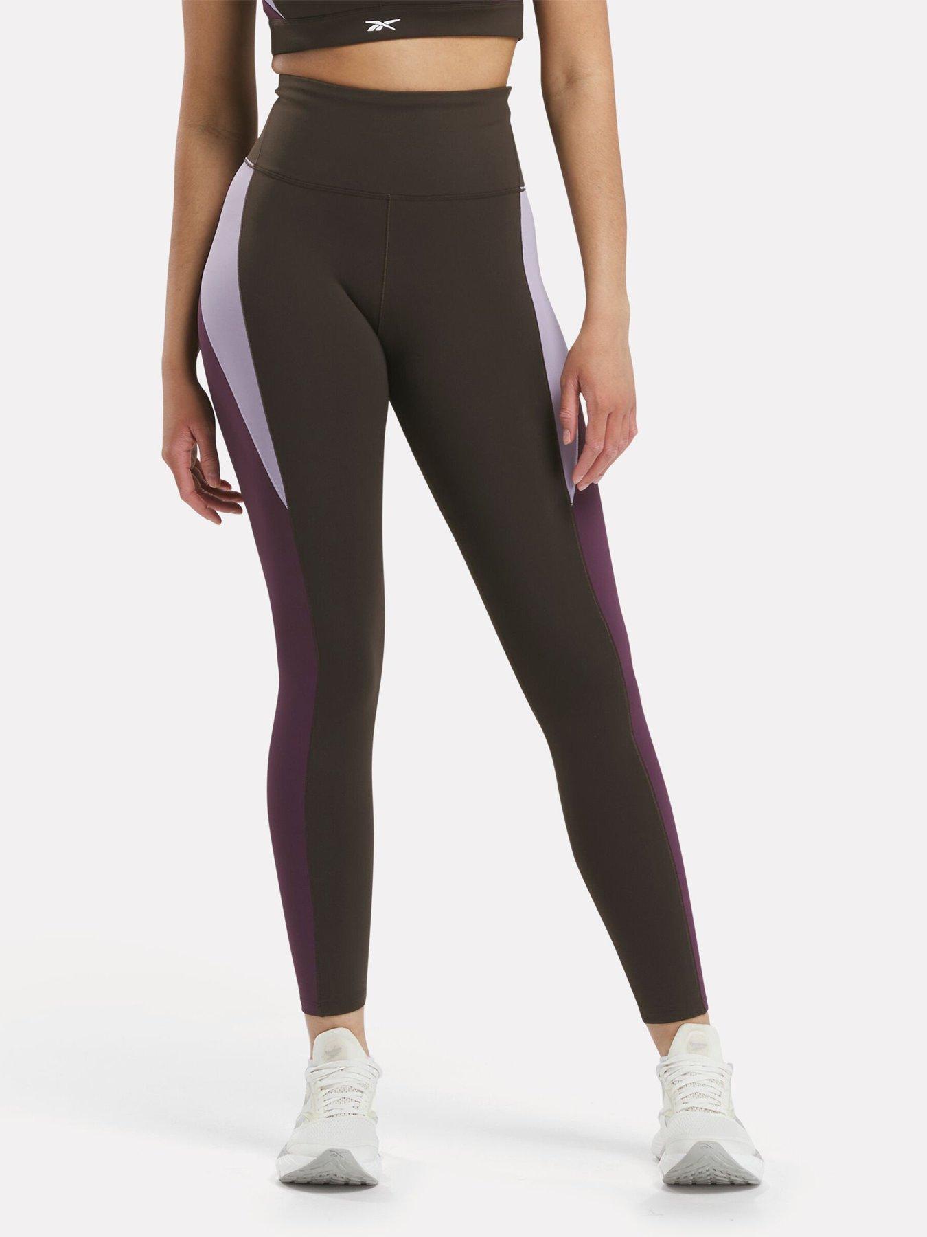 undefined Womens Training Lux Colourblock High Rise Tights - Multi