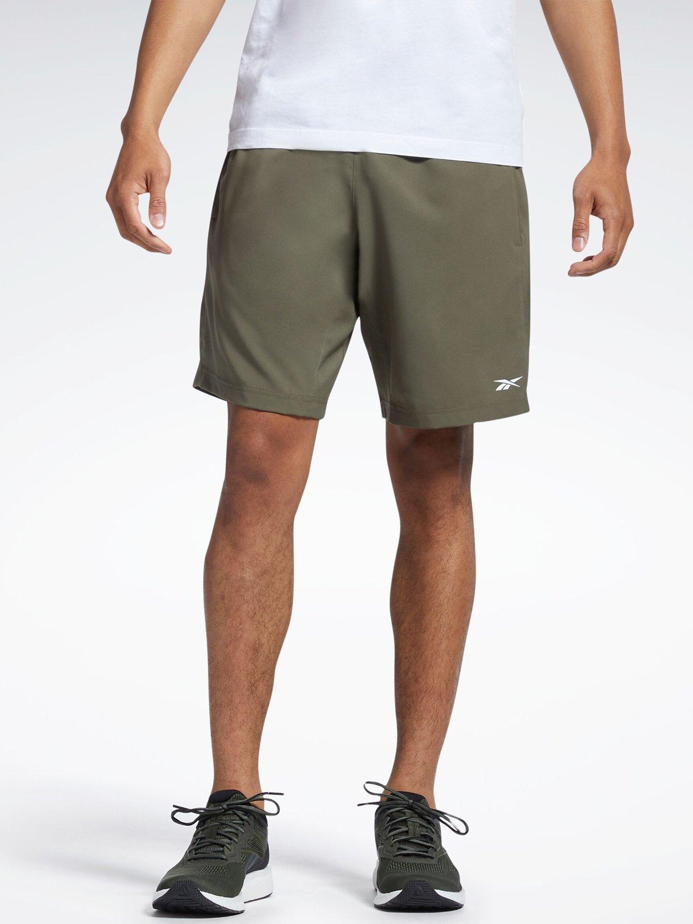 undefined Mens Training Woven Shorts - Green