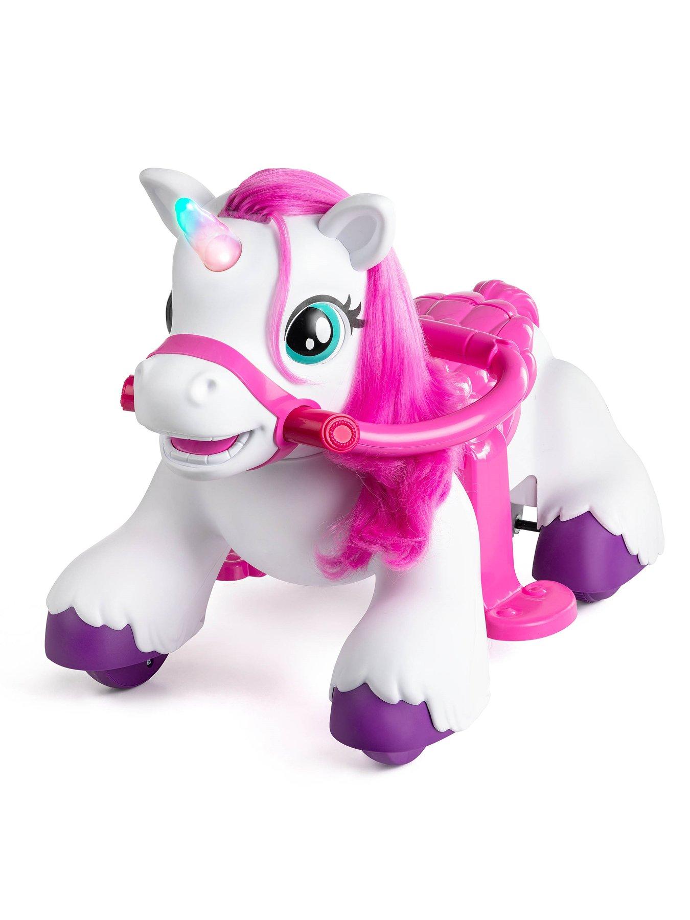 XOOTZ Magical Unicorn Electric Ride On White Very