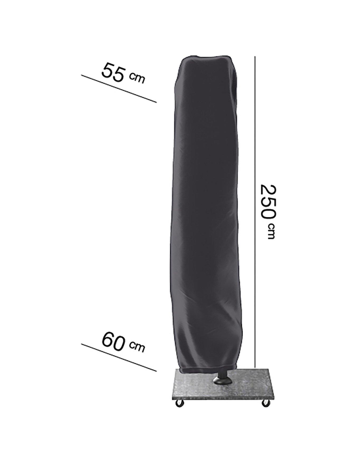 Product photograph of Pacific Lifestyle Free Arm Parasol Aerocover 250 X 55 60cm from very.co.uk