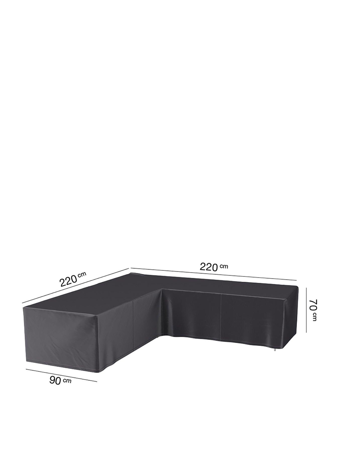 Pacific Lifestyle Lounge Set Aerocover L-Shape 220 x 220 x 90 x 70cm