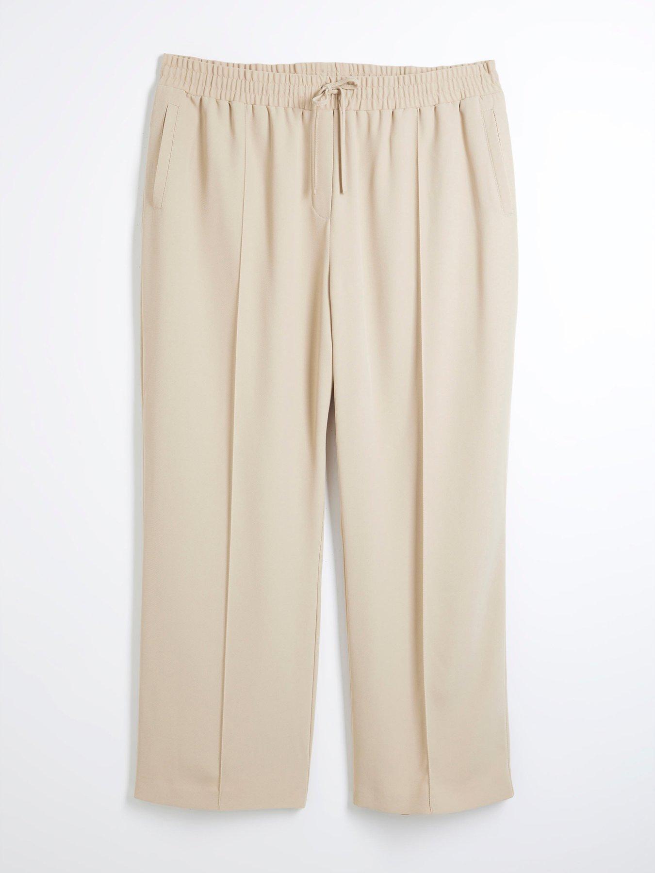 Ri Plus Plus Tailored Jogger - Dark Beige