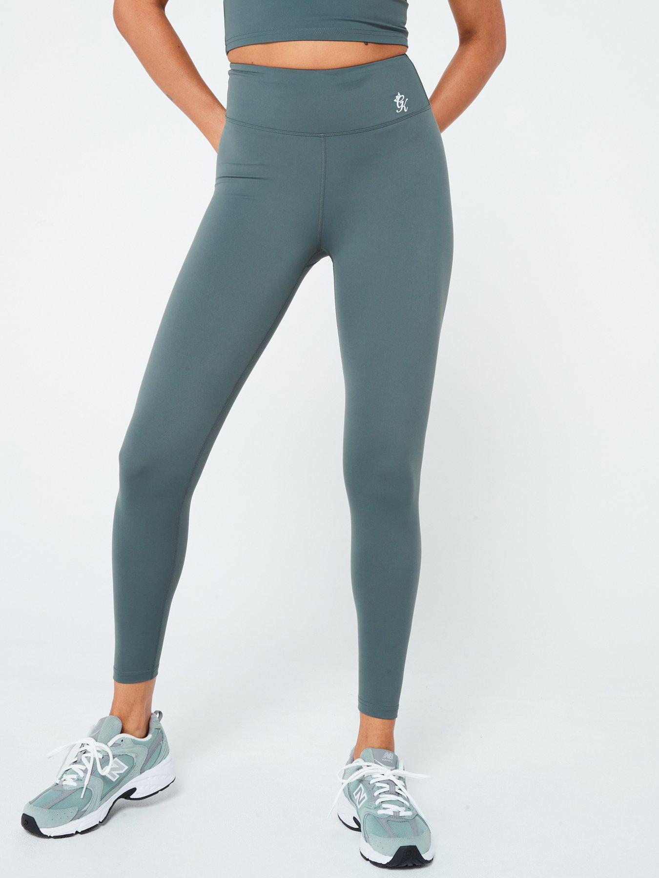 Image 1 of 5 of Gym King Womens 365 Legging - Green Smoke