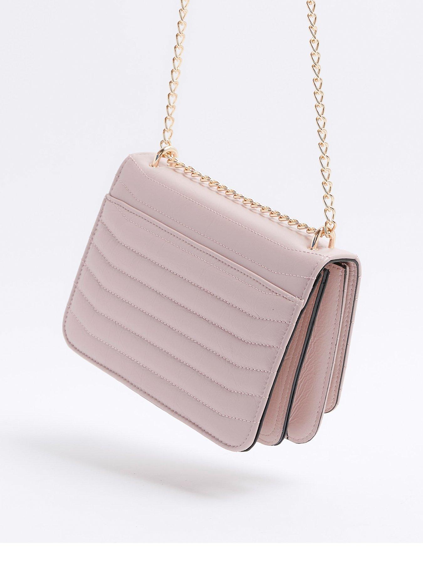 Pink chain shoulder bag online