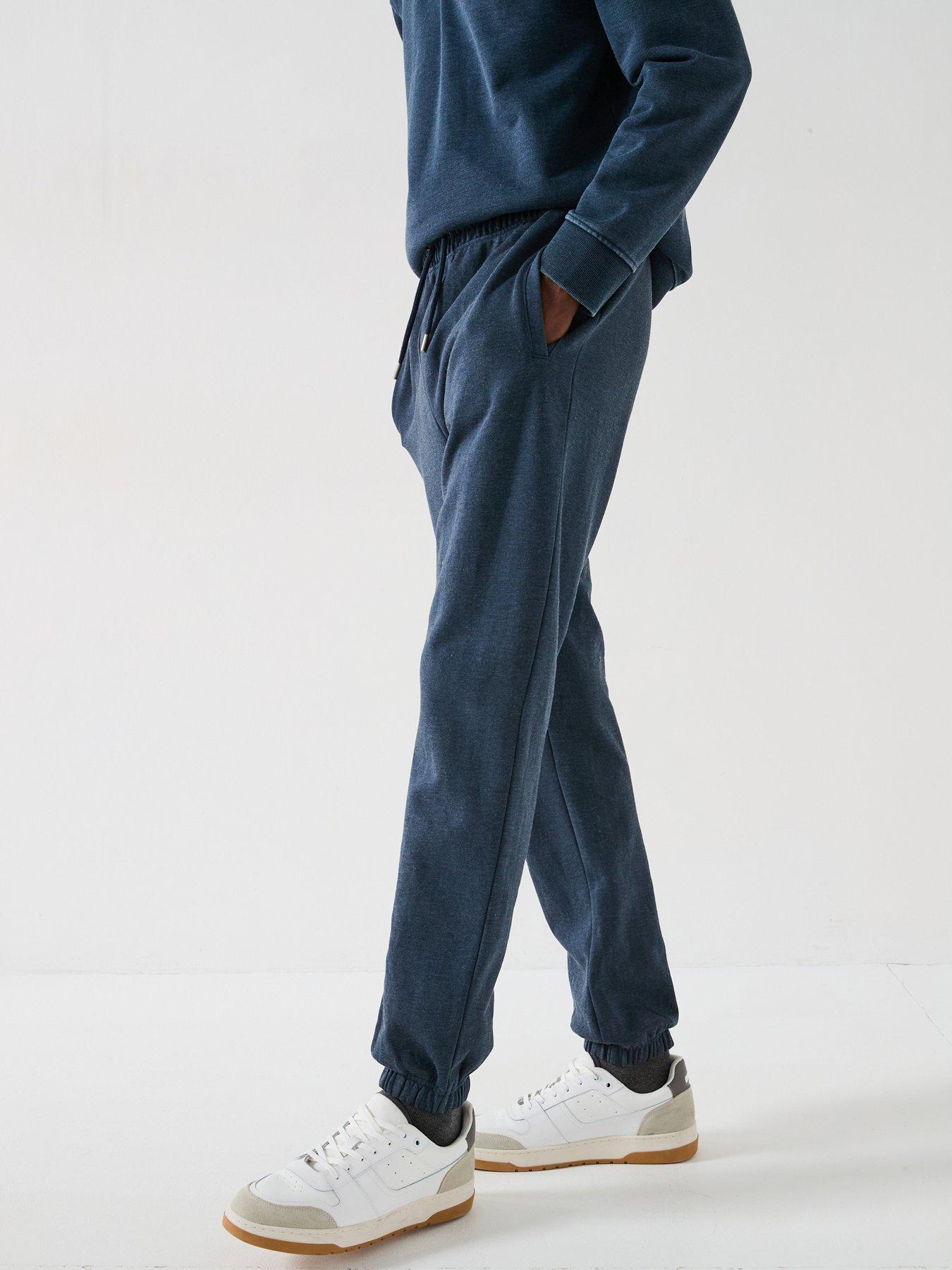 Image 1 of 6 of Very Man Heavyweight Jogger - Navy