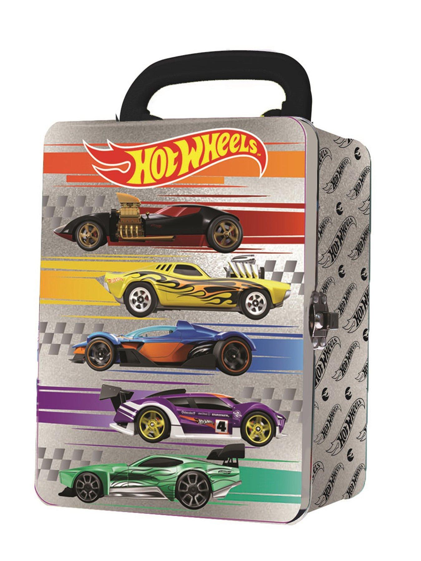 Image 4 of 4 of Hot Wheels Tin Car Storage Case - Silver