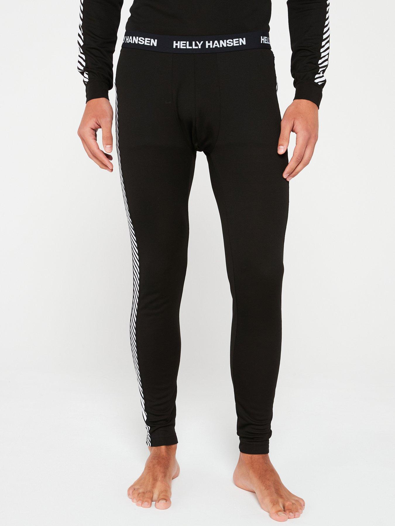 undefined Men's Ski HH Lifa® Baselayer Pants - Black