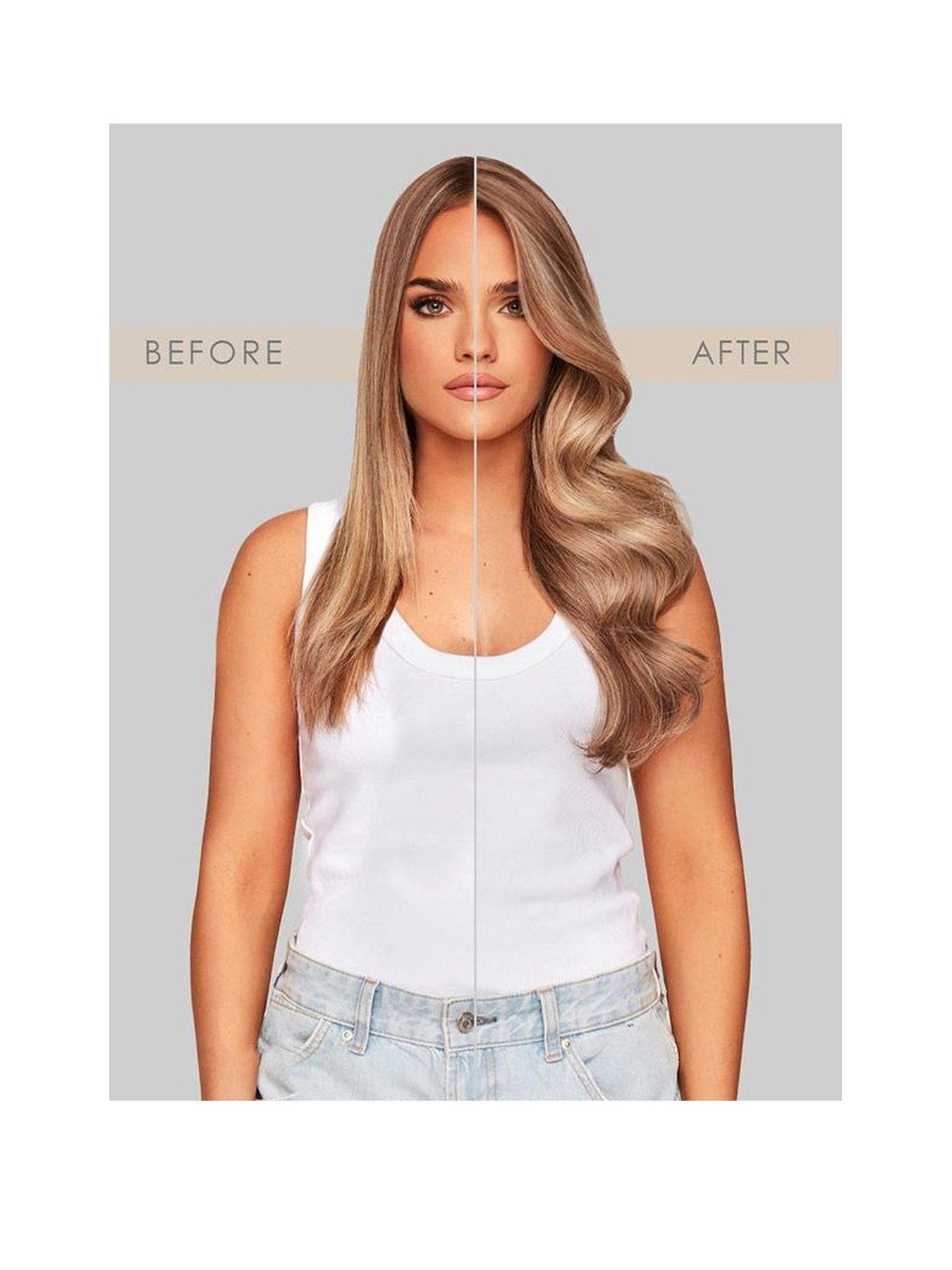 Beauty Works 18" Double Hair Set Clip-in Extensions, Hot Fudge, Women