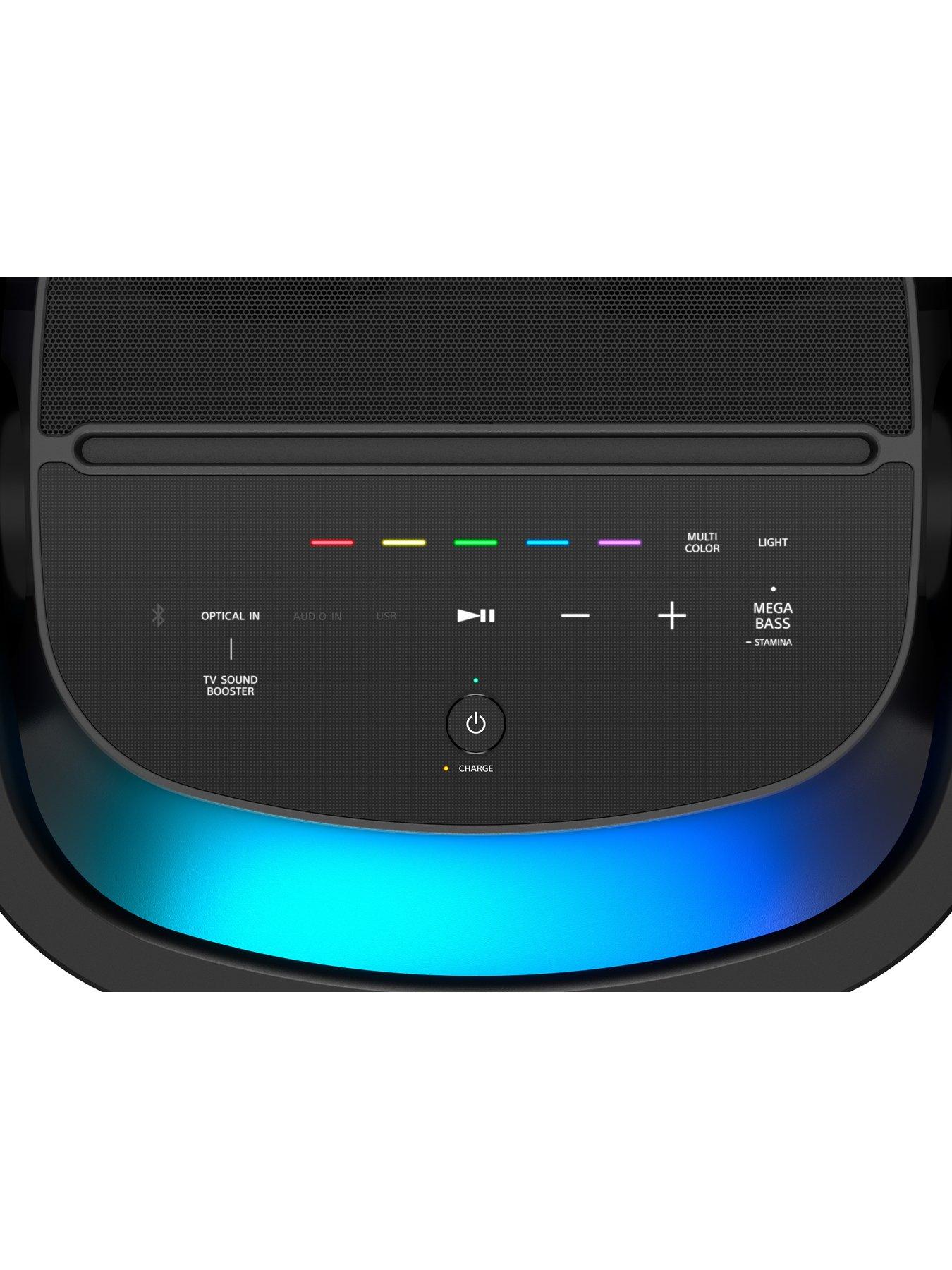 Image 4 of 8 of Sony SRS-XV900 Bluetooth Megasound Party Speaker - Black