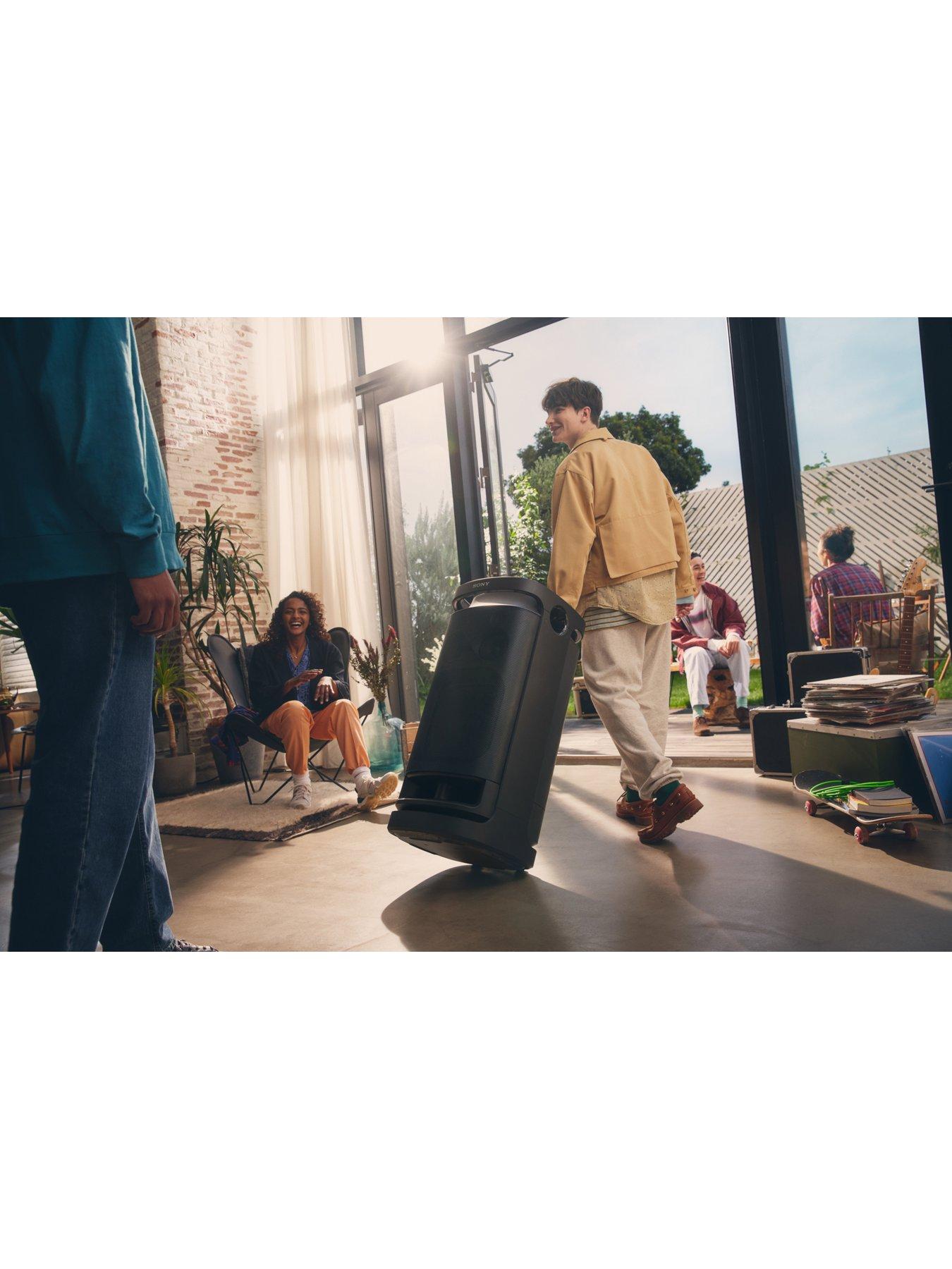 Image 5 of 8 of Sony SRS-XV900 Bluetooth Megasound Party Speaker - Black